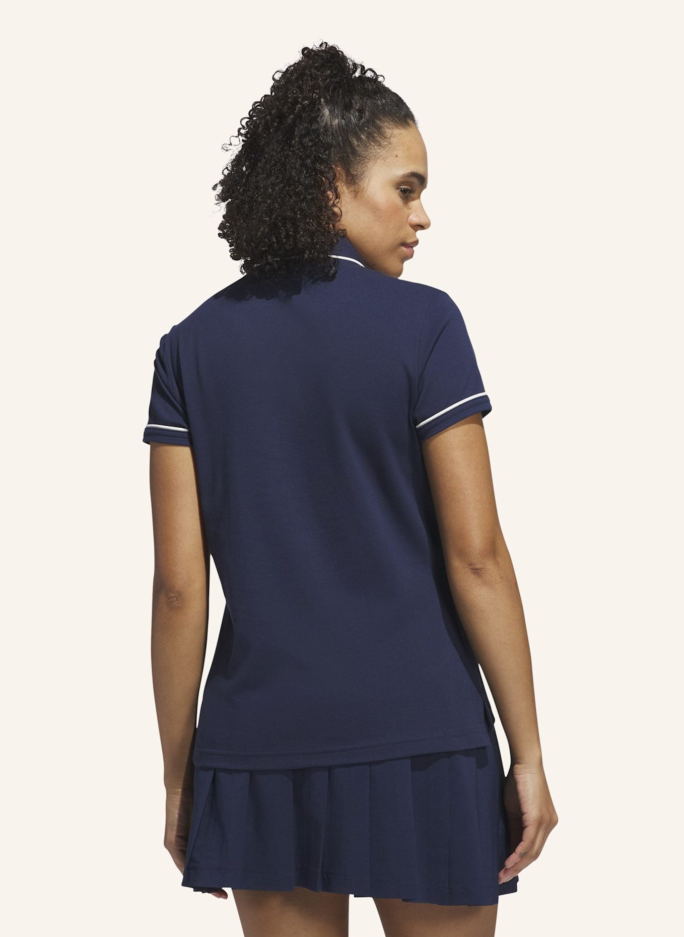 adidas ORIGINALS TWISTKNIT TREFOIL POLOSHIRT: BLAU