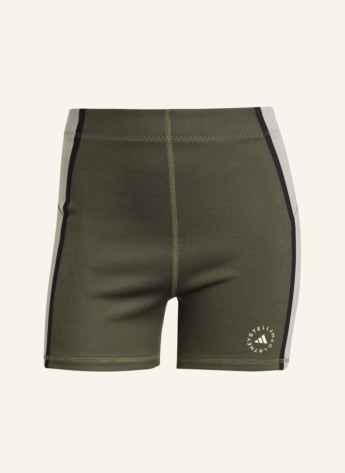 adidas by Stella McCartney ADIDAS BY STELLA MCCARTNEY KURZE LEGGINGS: GRAU