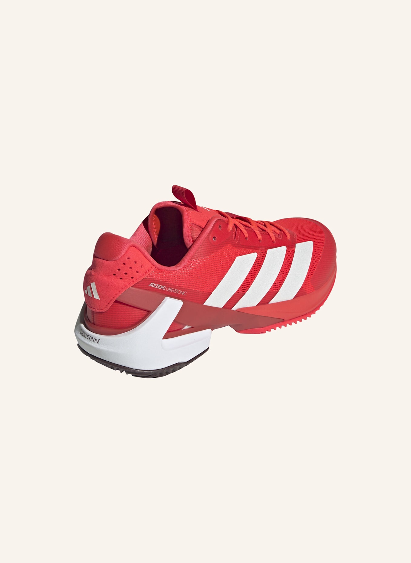 adidas Tennisschuhe ADIZERO UBERSONIC 5: ROT/ WEISS