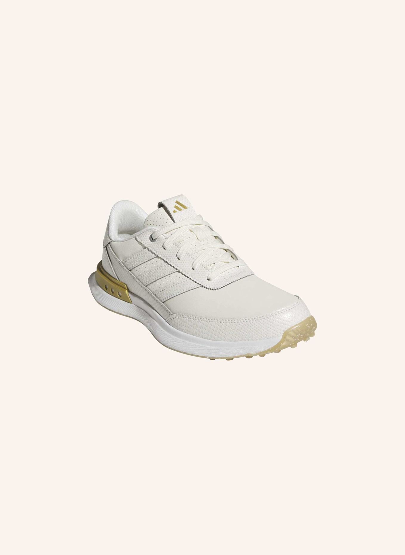 adidas S2G 25 LEDER SPIKELESS GOLFSCHUHE: BEIGE