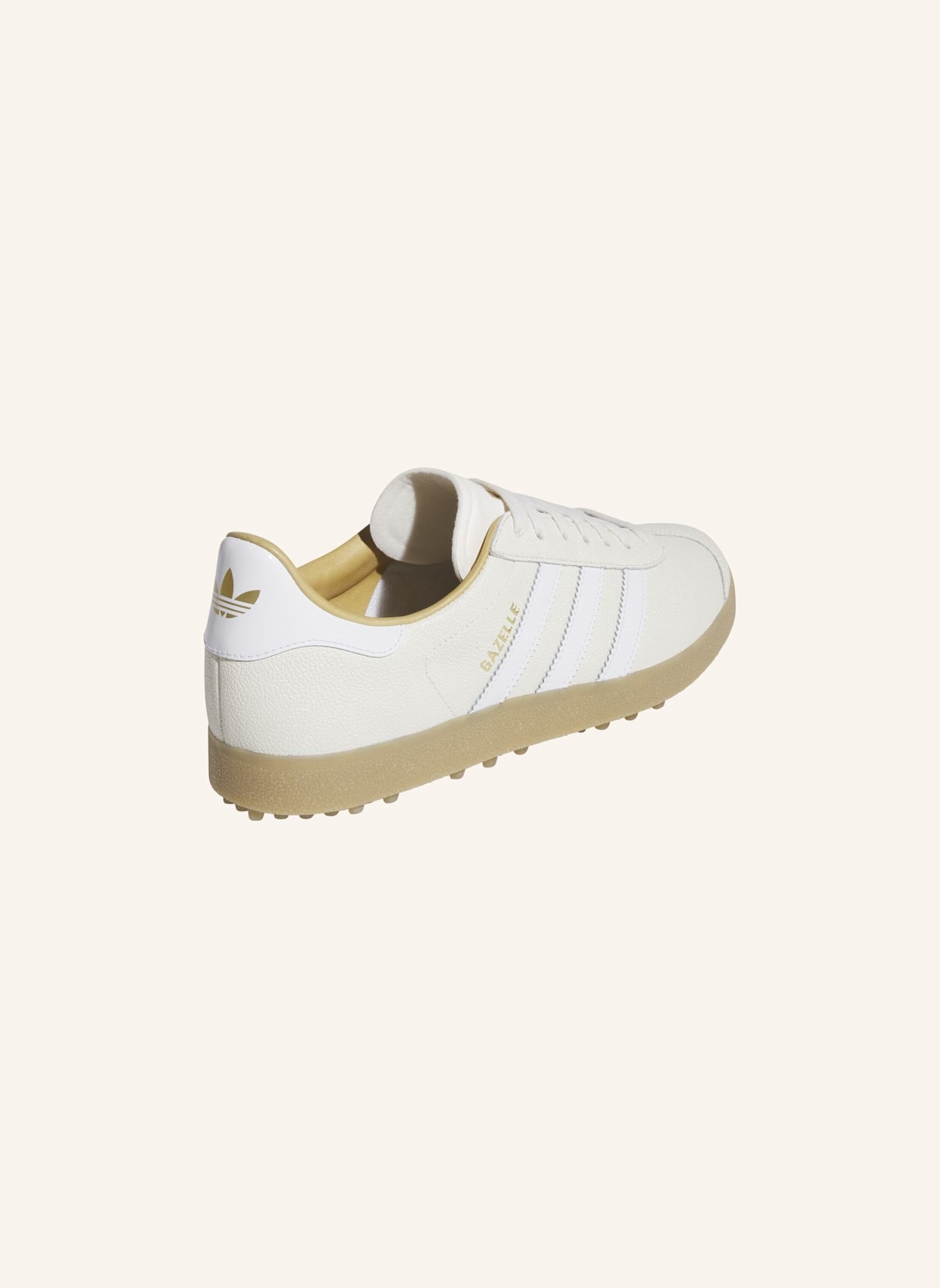 adidas GAZELLE LUX SPIKELESS GOLFSCHUH: WEISS