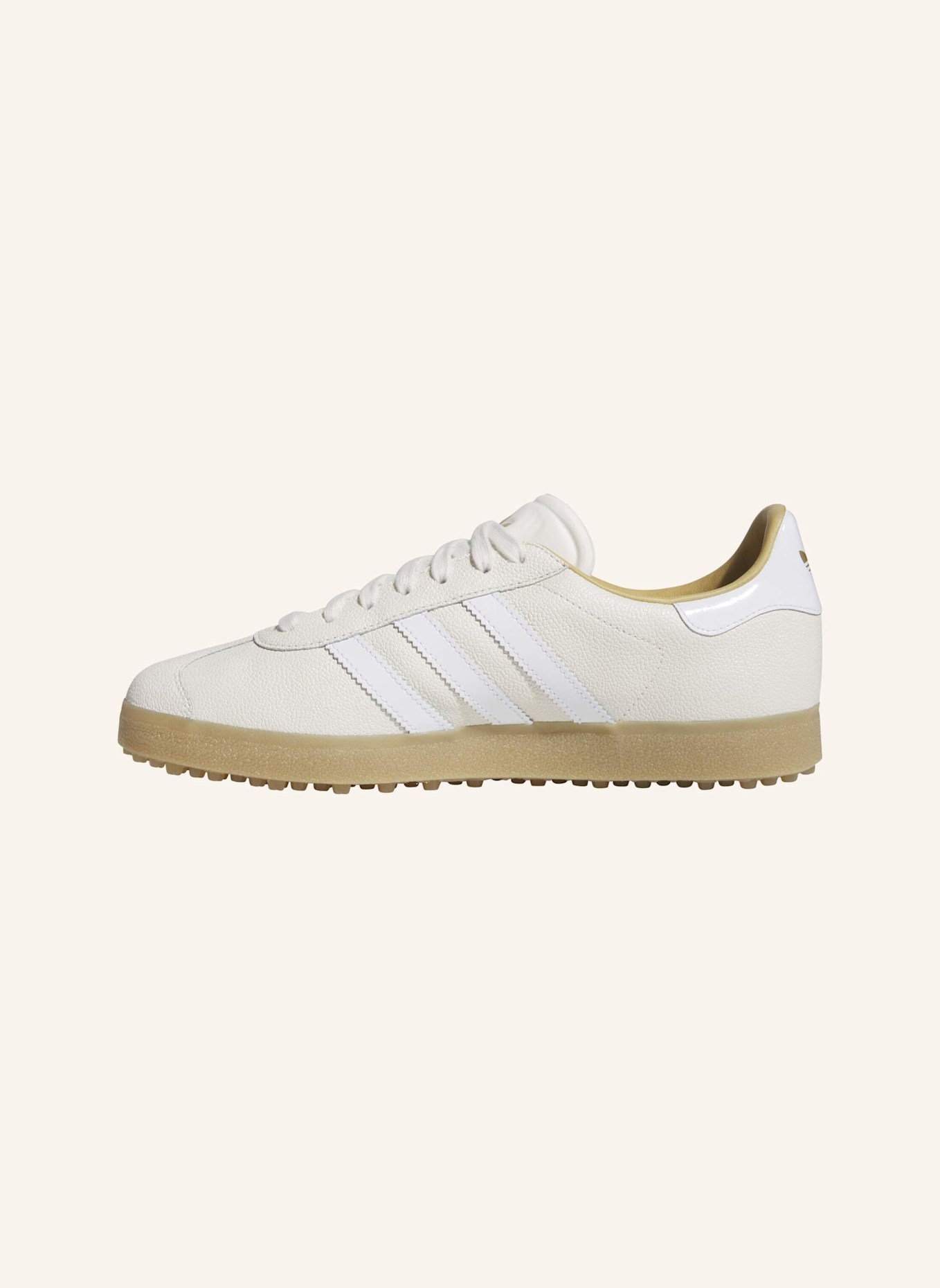 adidas GAZELLE LUX SPIKELESS GOLFSCHUH: WEISS