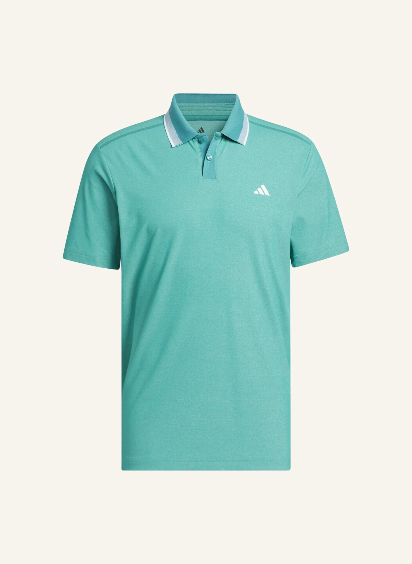 adidas ULTIMATE365 TOUR TWISTKNIT PIKEE POLOSHIRT: TÜRKIS