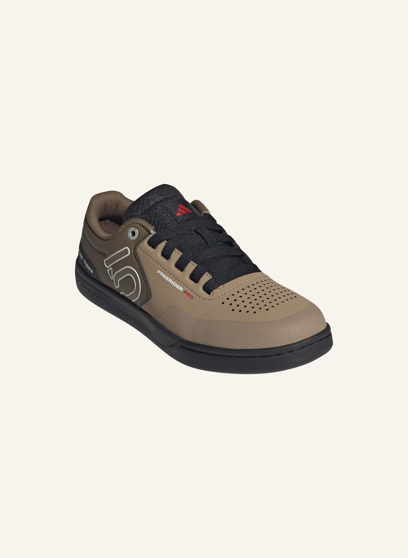 adidas TERREX FIVE TEN FREERIDER PRO MOUNTAINBIKING-SCHUH: BRAUN/ WEISS/ SCHWARZ