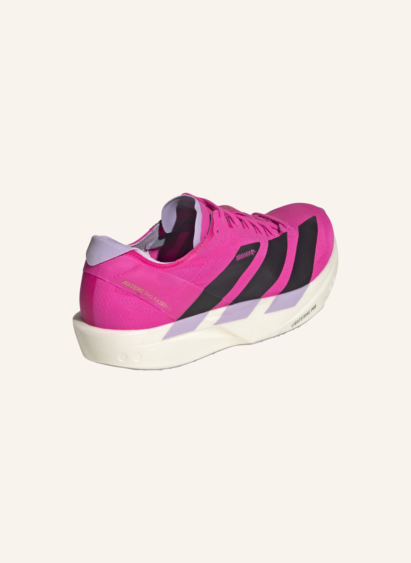 adidas Laufschuhe ADIZERO TAKUMI SEN 11: ROSA/ SCHWARZ/ HELLLILA