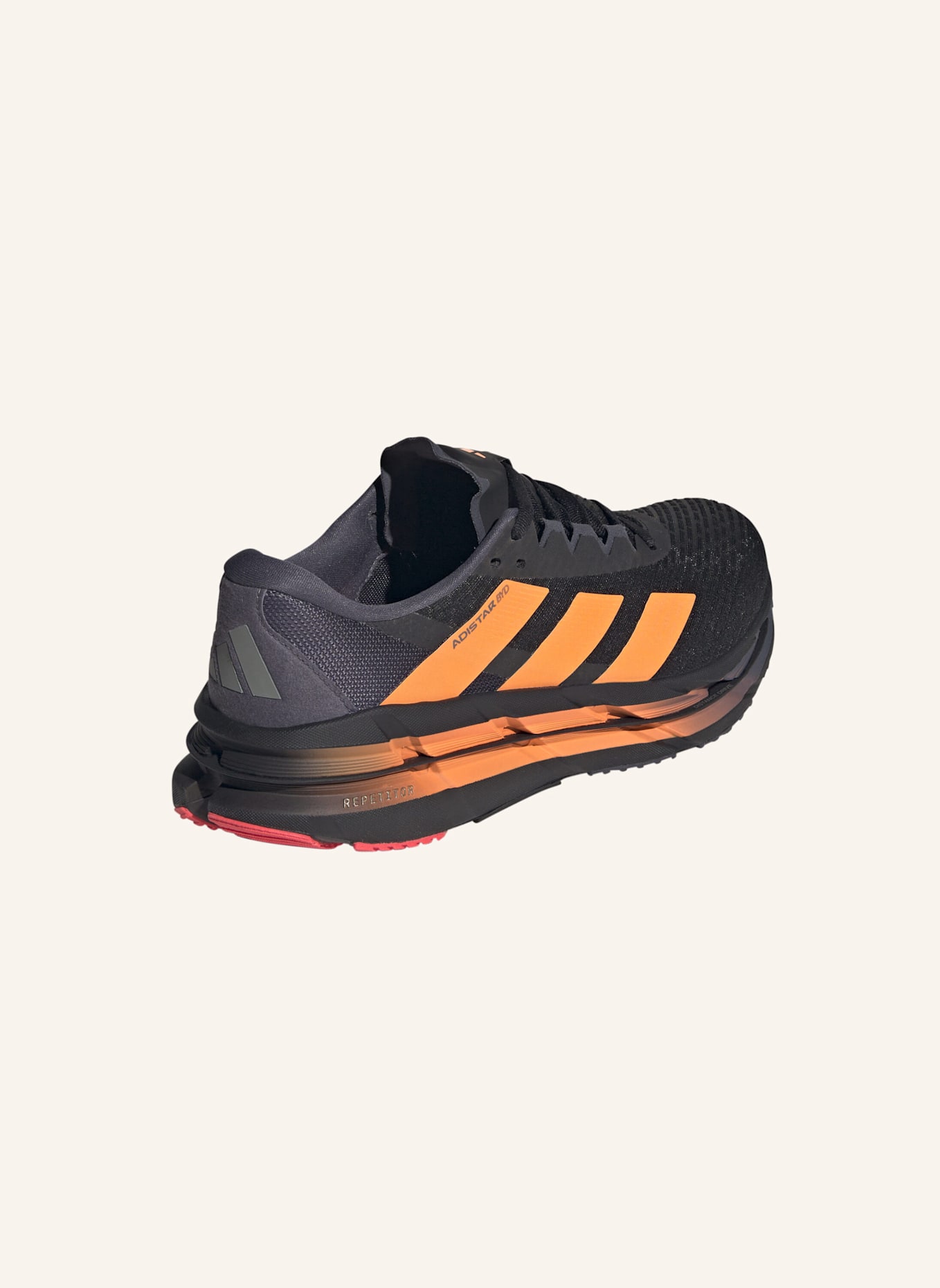 adidas Laufschuhe ADISTAR BYD: SCHWARZ/ ORANGE/ GRAU