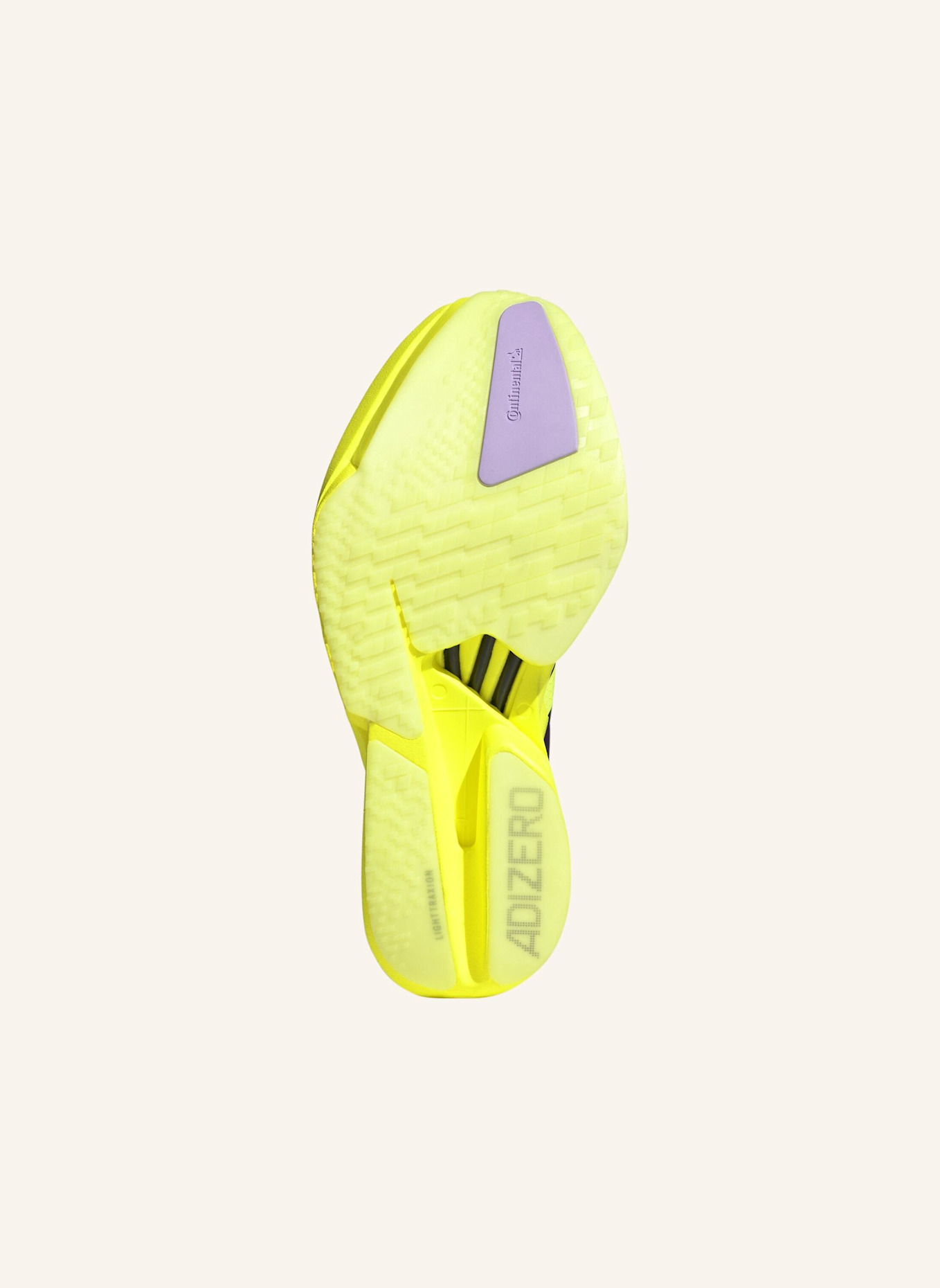 adidas Laufschuhe ADIZERO ADIOS PRO 4: GELB/ LILA/ HELLLILA