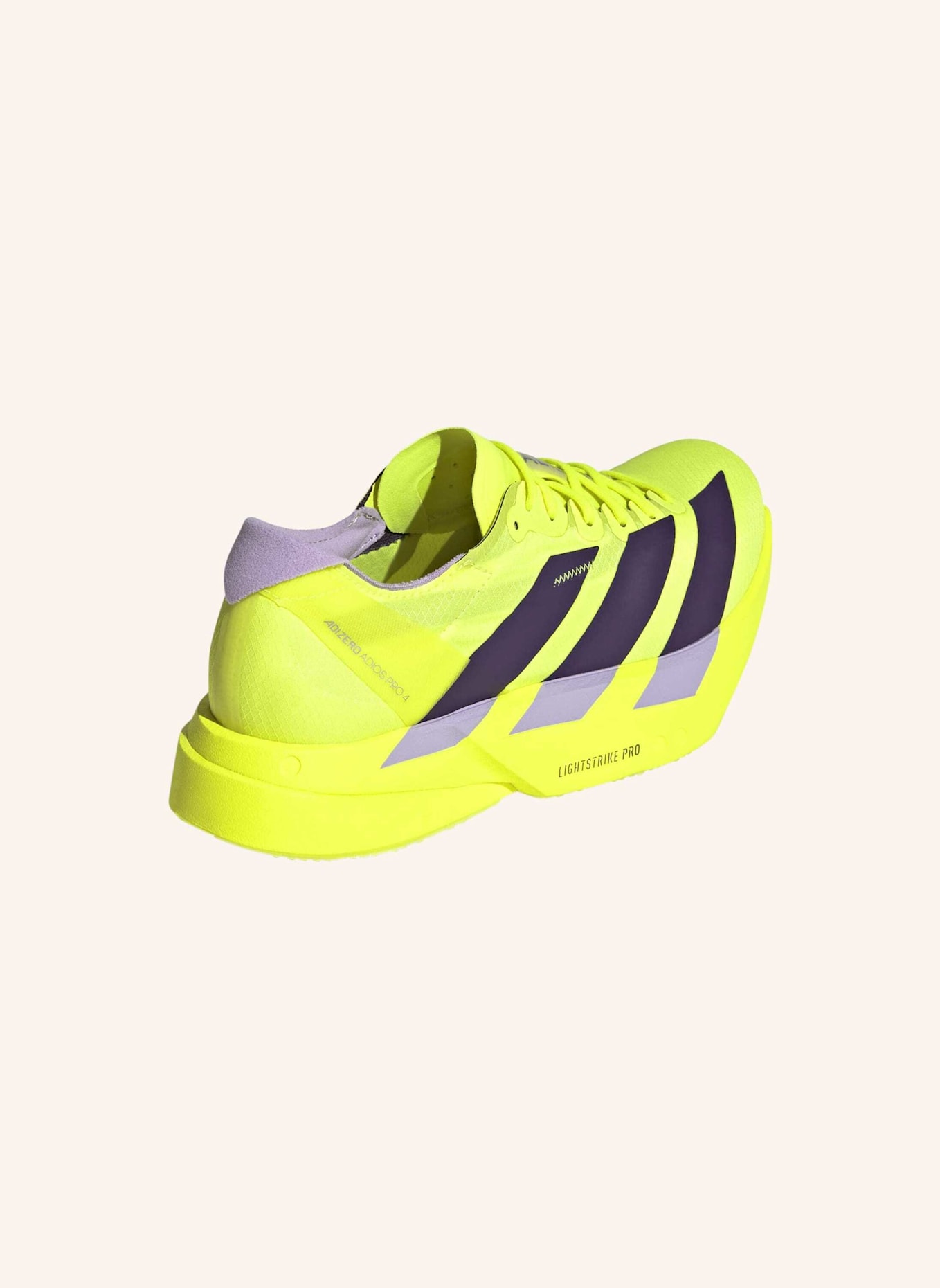 adidas Laufschuhe ADIZERO ADIOS PRO 4: GELB/ LILA/ HELLLILA