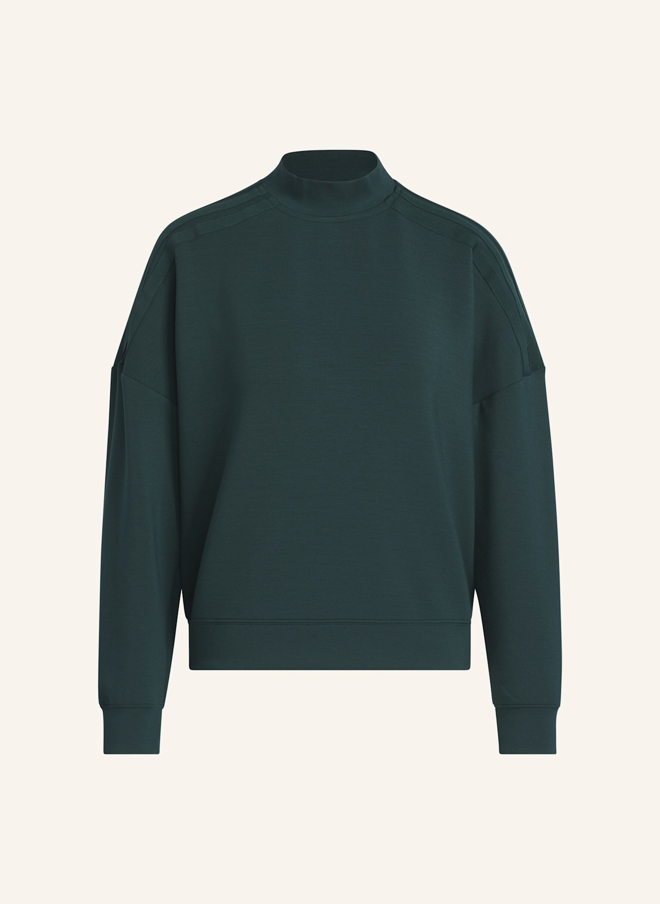 adidas BEYOND SPACER MOCK LAYER SWEATSHIRT: GRÜN