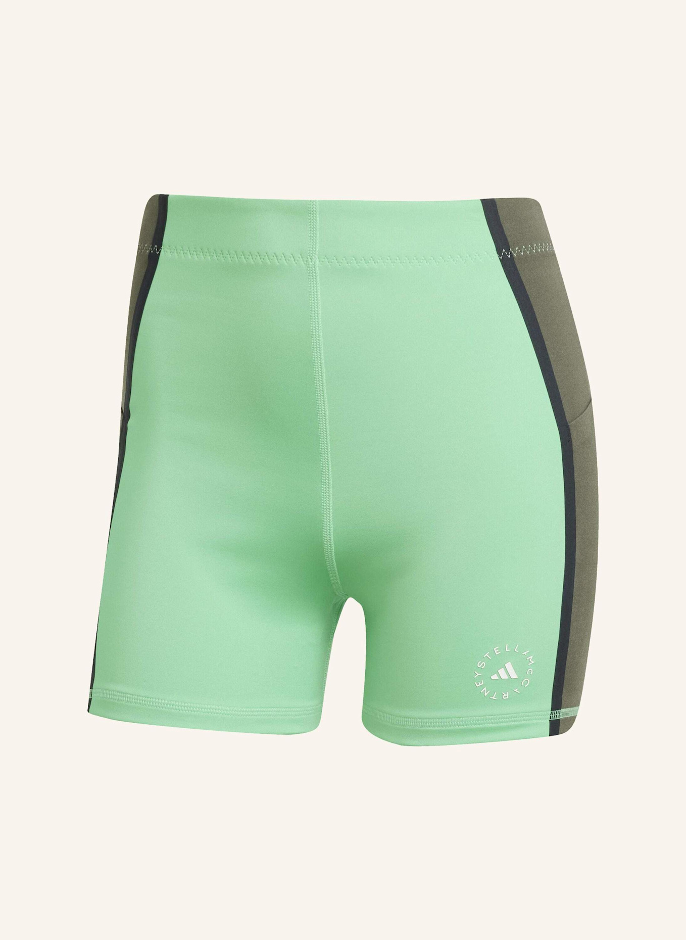 adidas by Stella McCartney ADIDAS BY STELLA MCCARTNEY KURZE LEGGINGS: GRAU