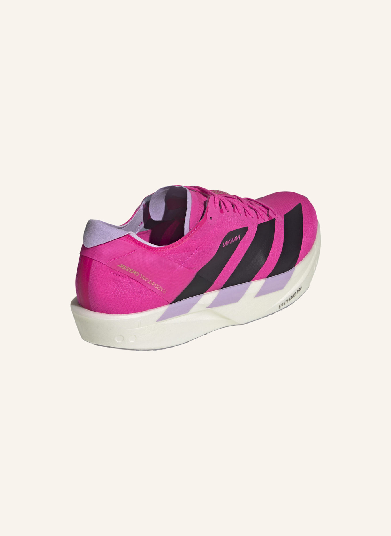 adidas Laufschuhe ADIZERO TAKUMI SEN 11: ROSA/ SCHWARZ/ HELLLILA