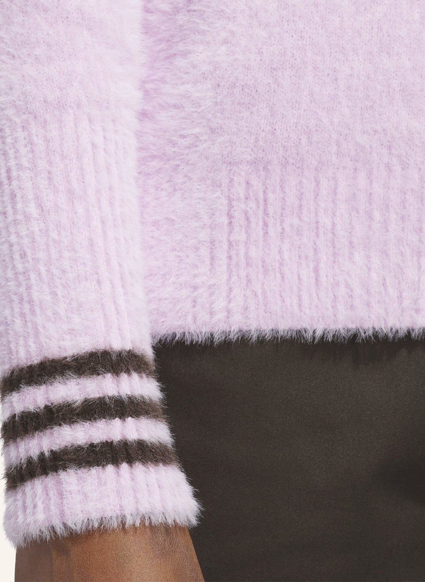 adidas ORIGINALS TREFOIL PULLOVER: LILA