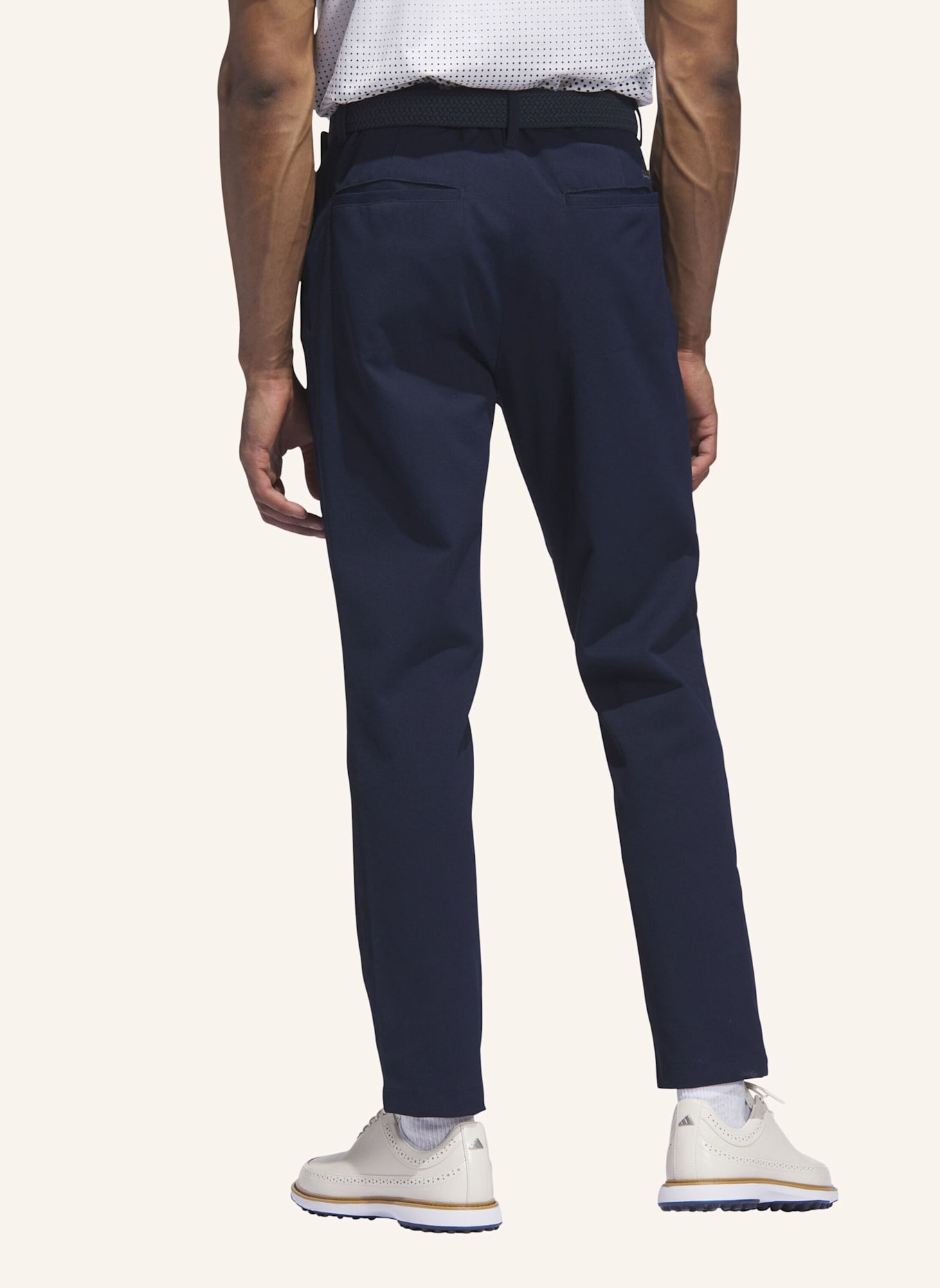 adidas GO-TO HOSE MIT FALTENDETAIL: BLAU