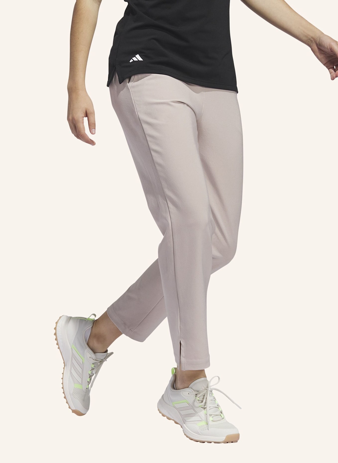 adidas ULTIMATE365 SOLID ANKLE HOSE: BEIGE