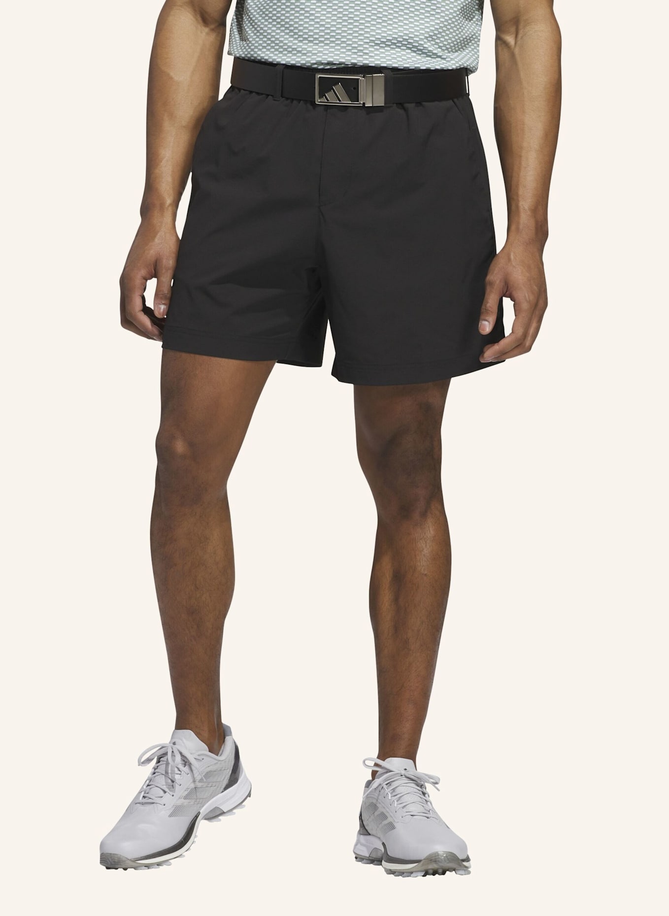 adidas BEYOND PULL-ON GOLFSHORTS: SCHWARZ