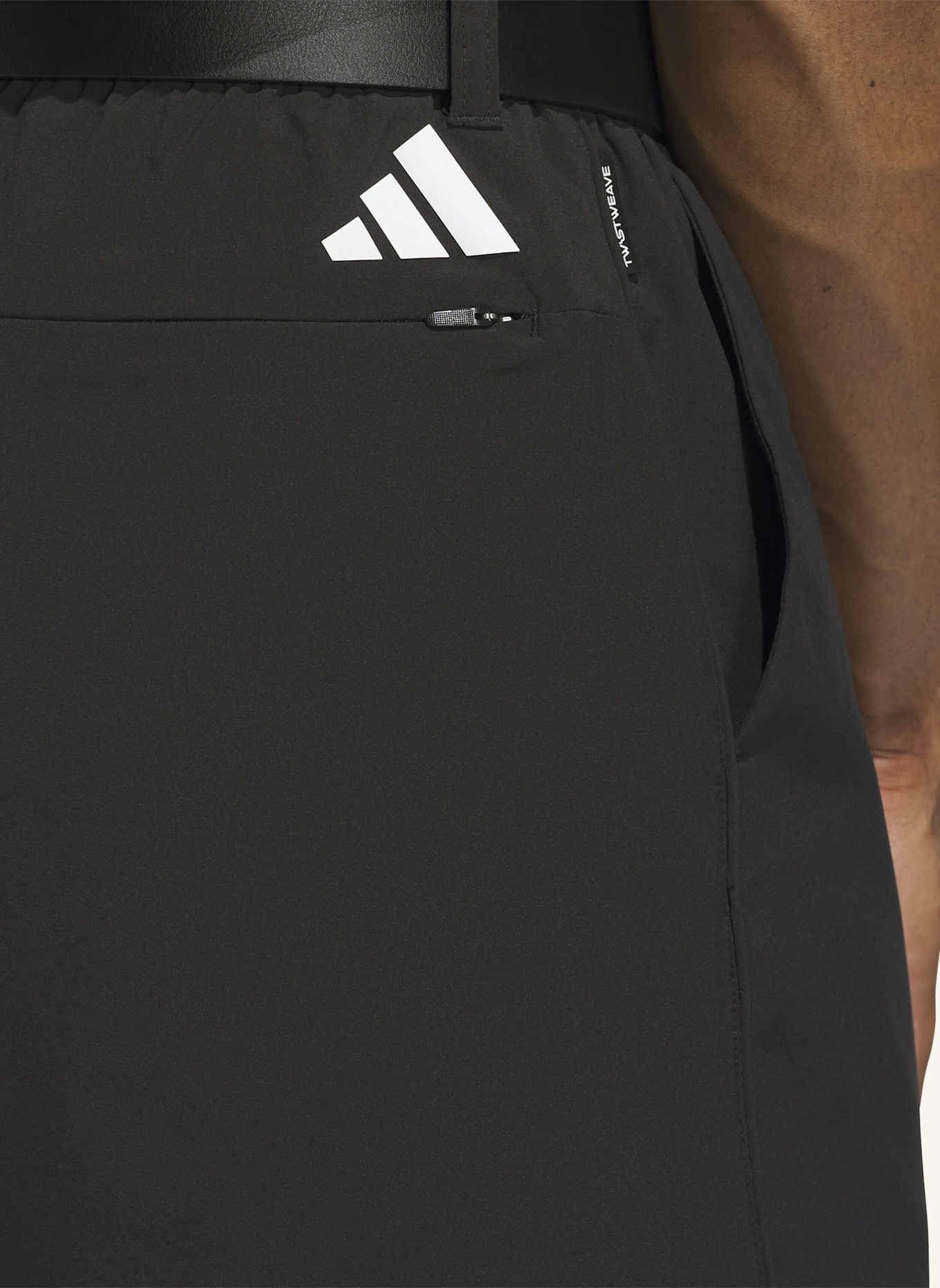 adidas BEYOND PULL-ON GOLFSHORTS: SCHWARZ