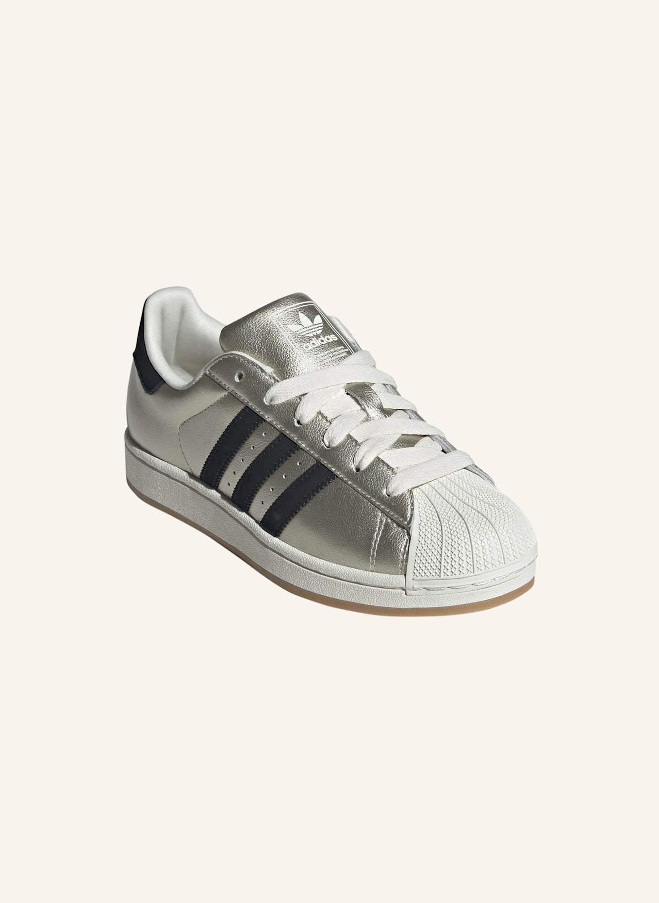 adidas Originals ADIDAS SUPERSTAR II SCHUH: SCHWARZ/ BEIGE