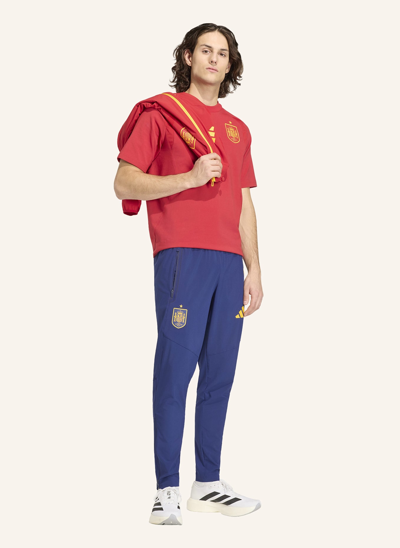 adidas SPANIEN TIRO TRAVEL HOSE: BLAU