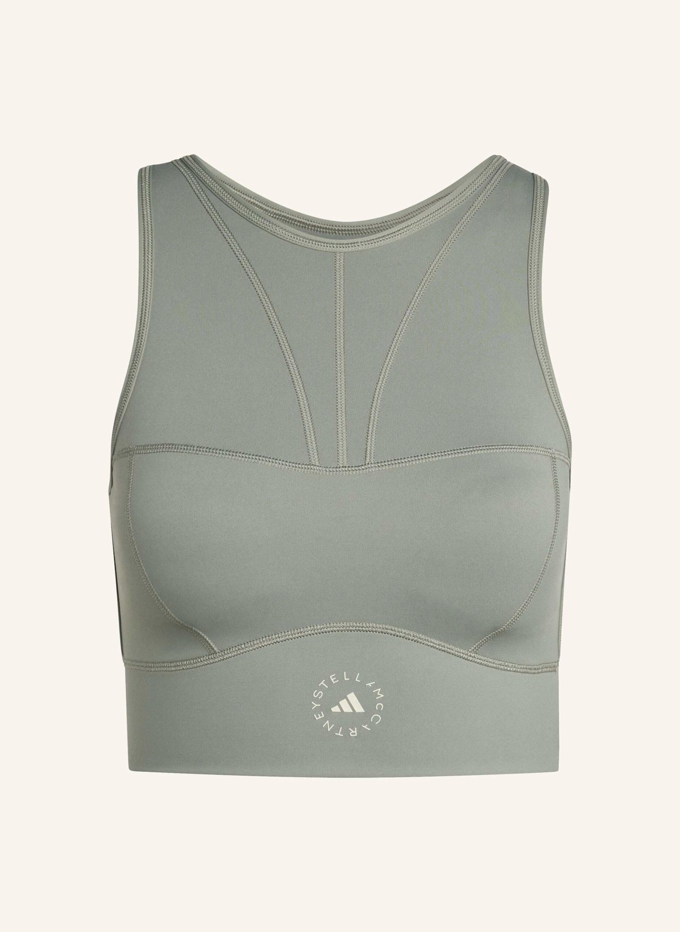 adidas by Stella McCartney Cropped-Top ADIDAS BY STELLA MCCARTNEY: GRÜN