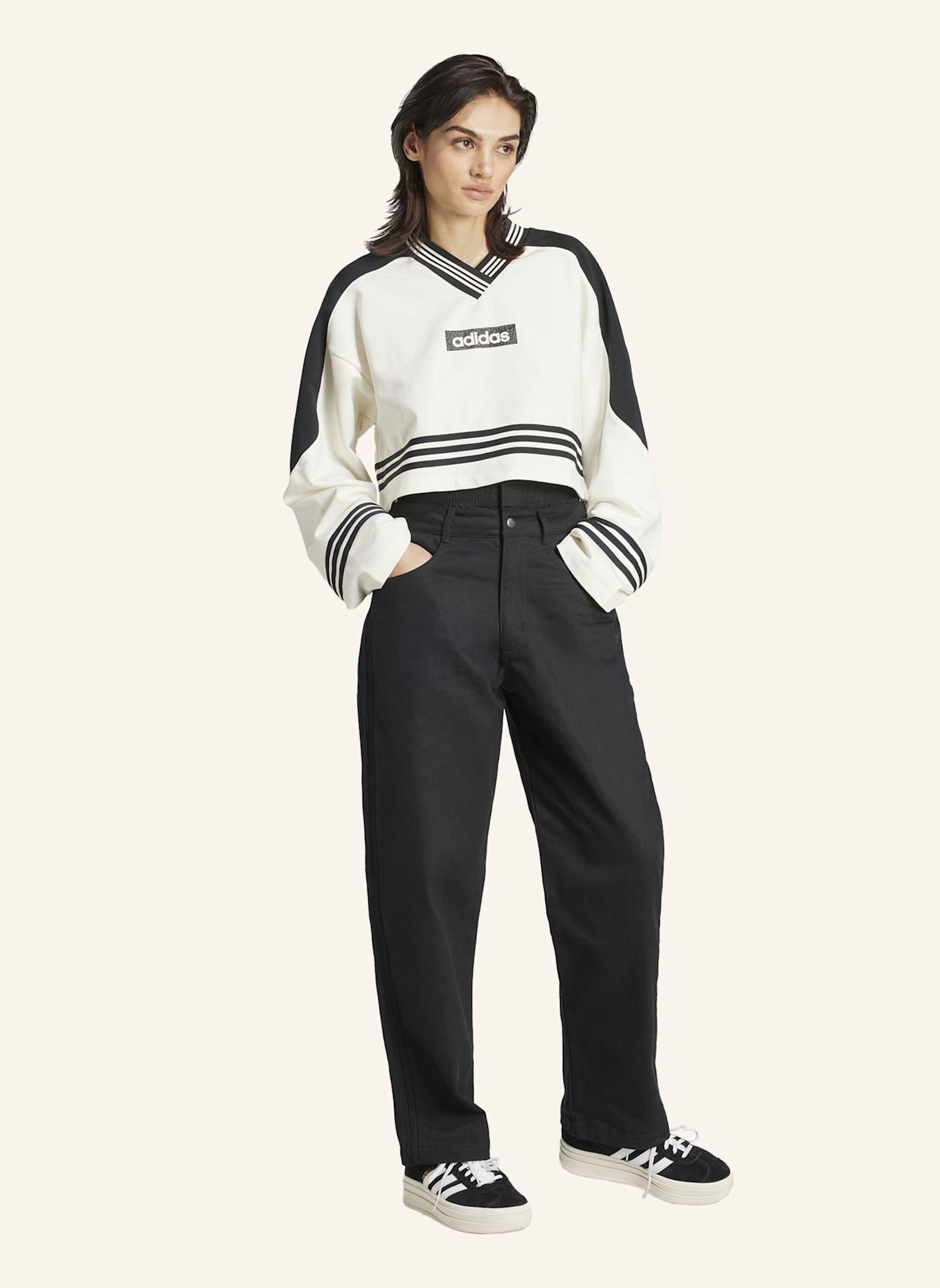 adidas Originals FIREBIRD UTILITY HOSE: SCHWARZ