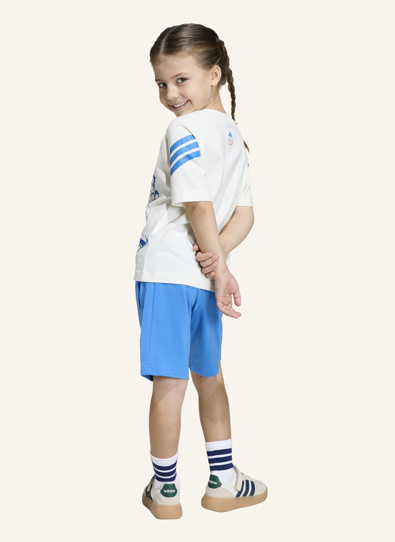 adidas ADIDAS MARVEL AVENGERS T-SHIRT SET: WEISS/ BLAU