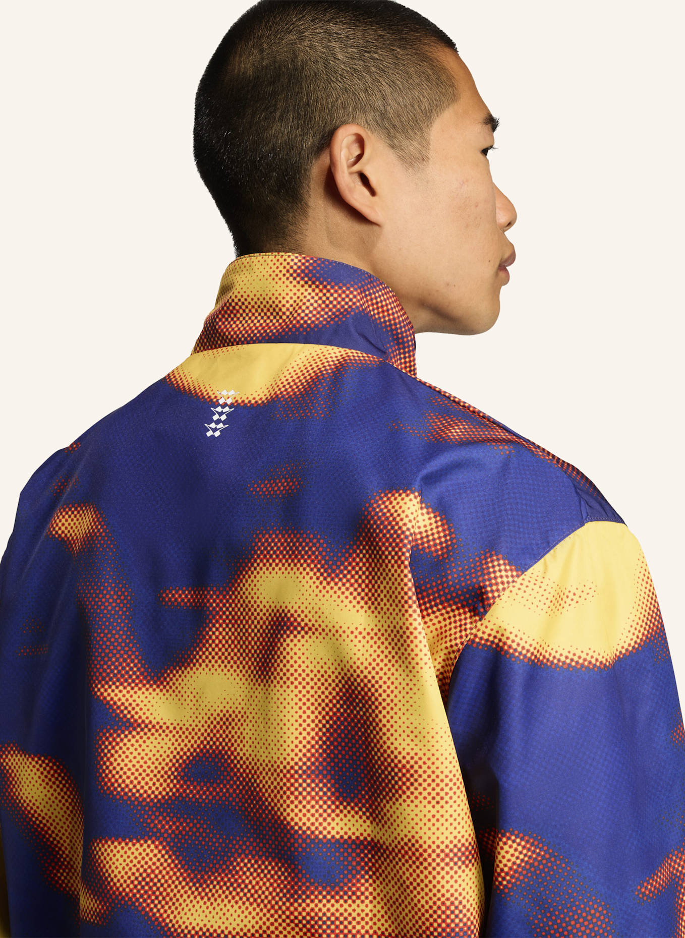 adidas AJAX AMSTERDAM X ID&T TRAININGSJACKE: BLAU