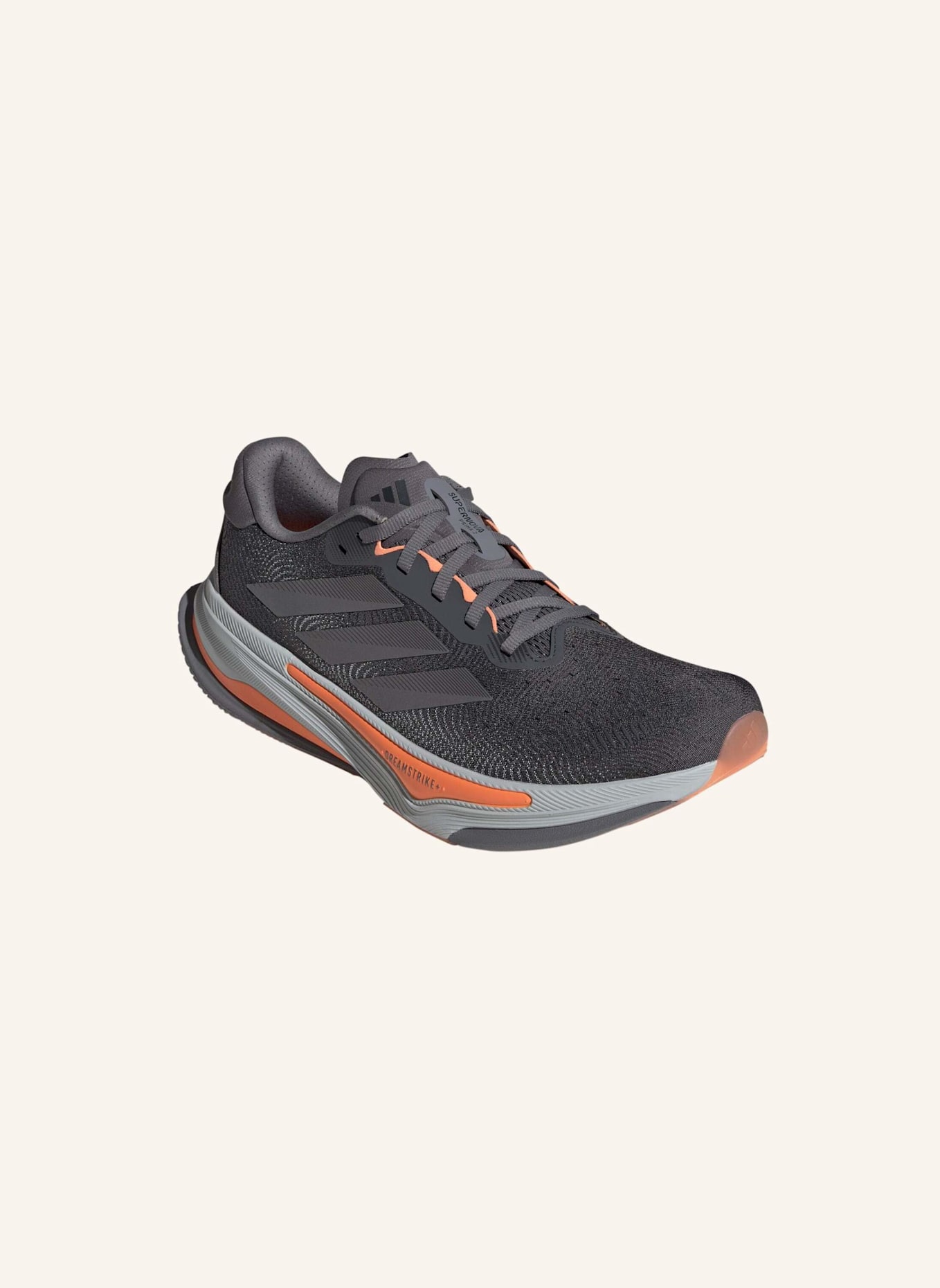 adidas Laufschuhe SUPERNOVA PRIMA 2: GRAU/ ORANGE