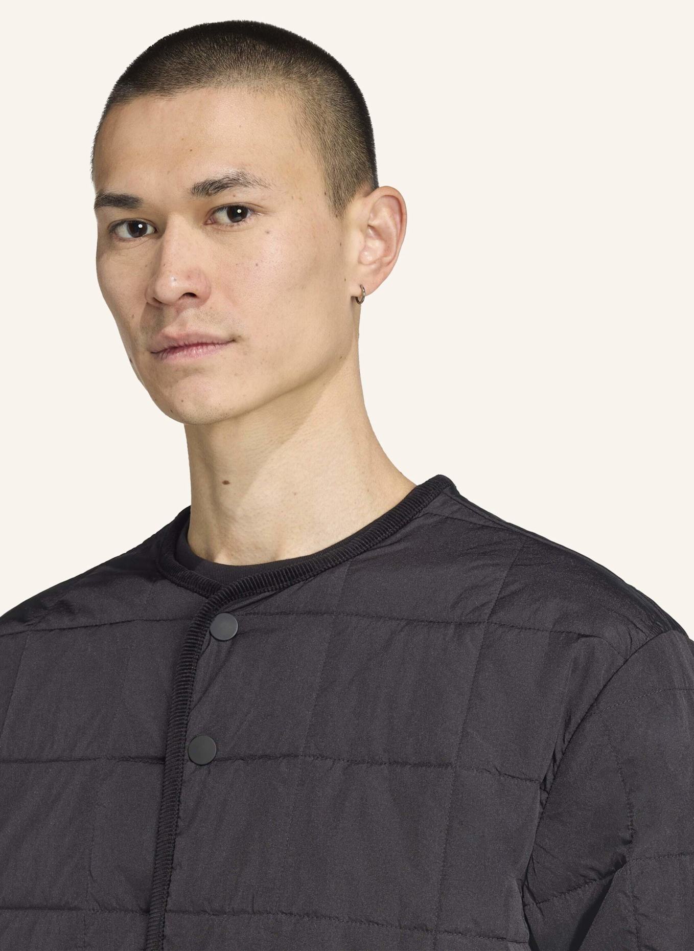 adidas Originals Steppjacke: SCHWARZ