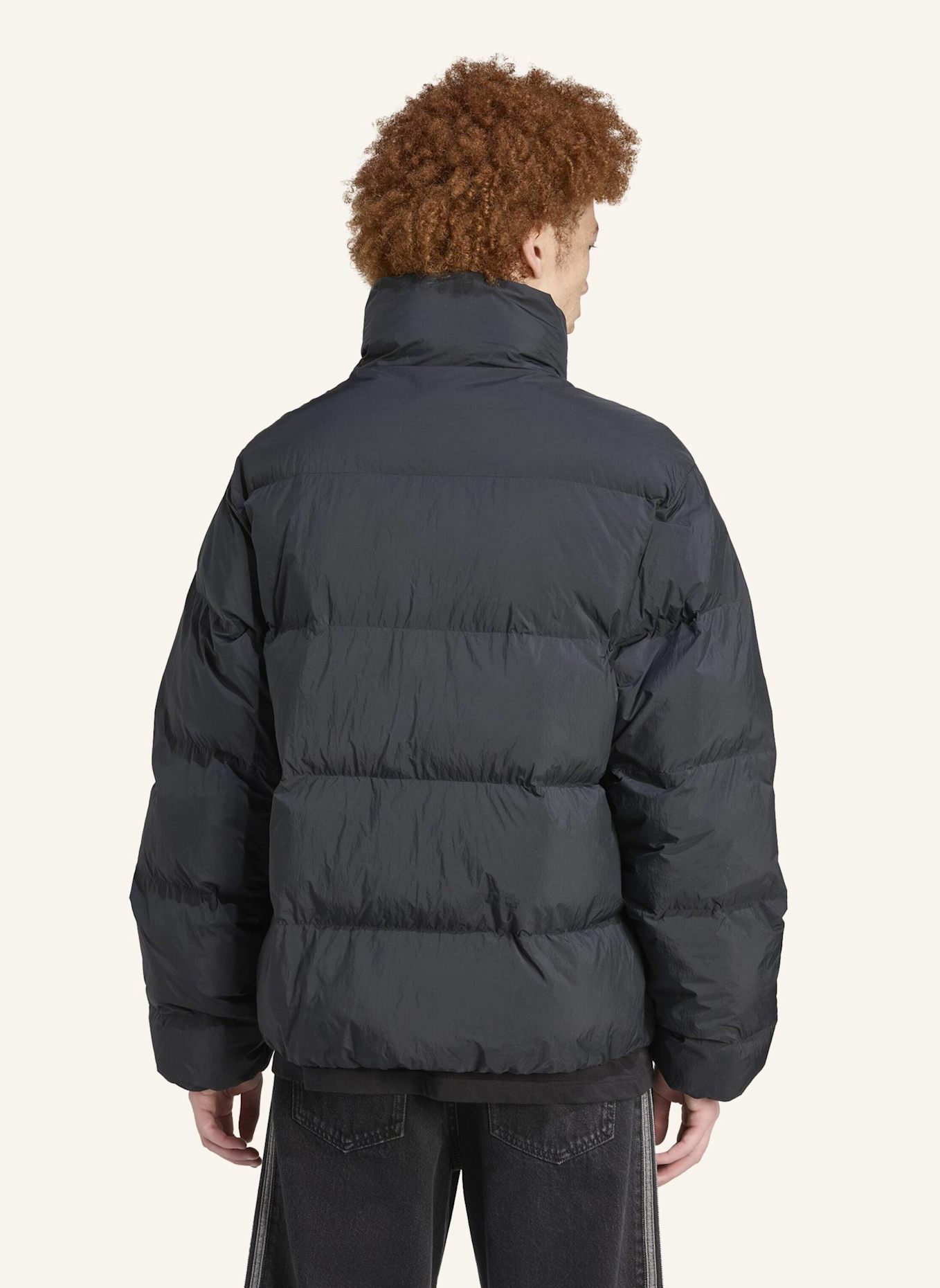 adidas Originals ADIDAS ORIGINALS KUNSTDAUNEN PUFFER JACKE: SCHWARZ