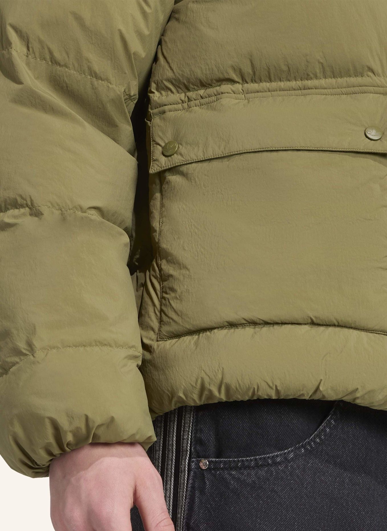 adidas Originals ADIDAS ORIGINALS KUNSTDAUNEN PUFFER JACKE: BLAU