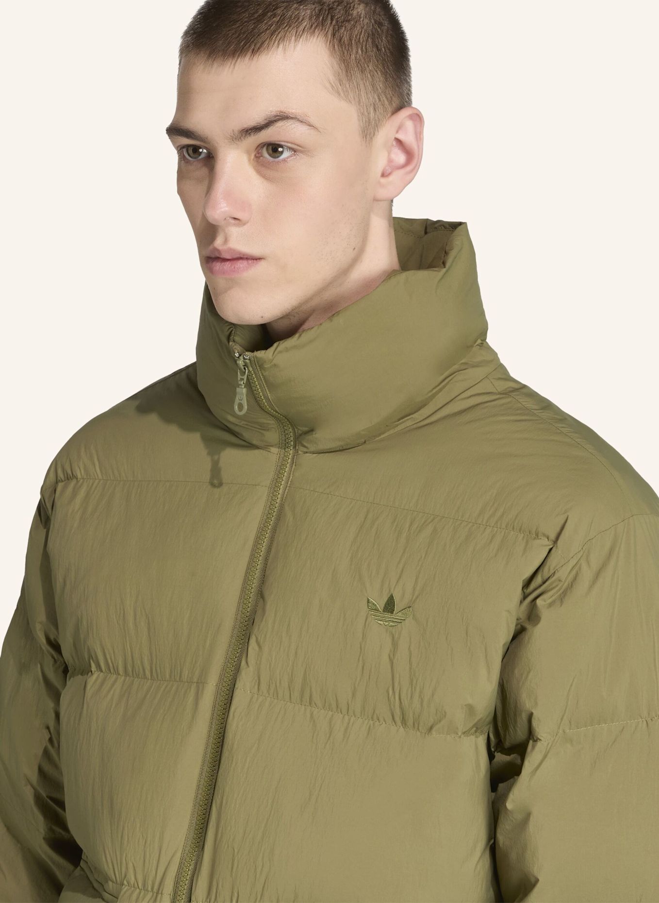 adidas Originals ADIDAS ORIGINALS KUNSTDAUNEN PUFFER JACKE: BLAU