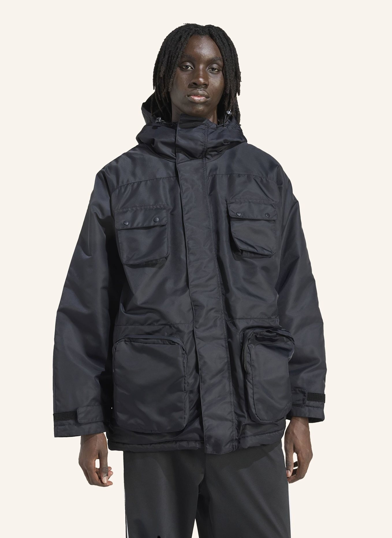adidas Originals ADIDAS ORIGINALS PARKA CPH JACKE: SCHWARZ