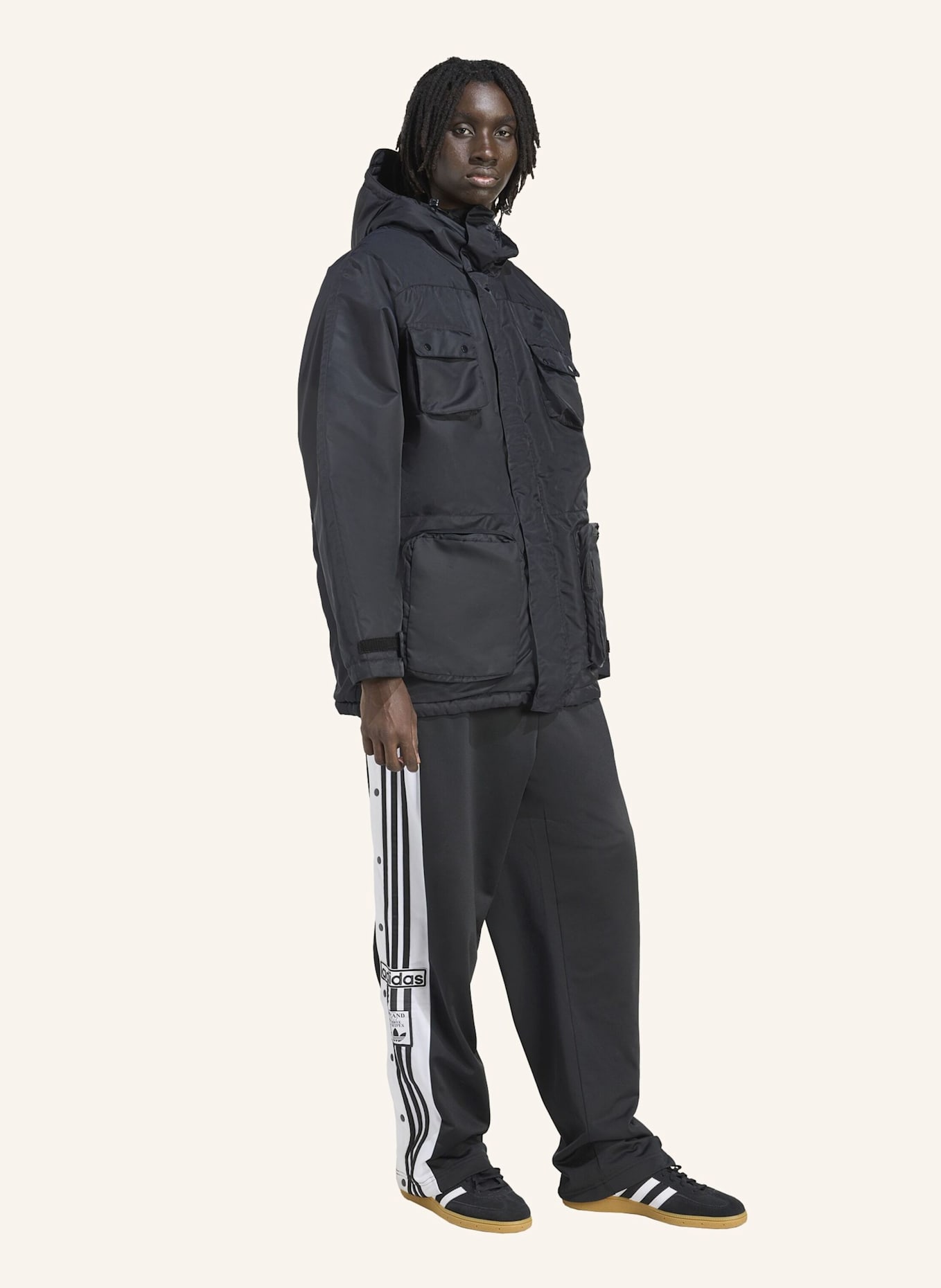 adidas Originals ADIDAS ORIGINALS PARKA CPH JACKE: SCHWARZ