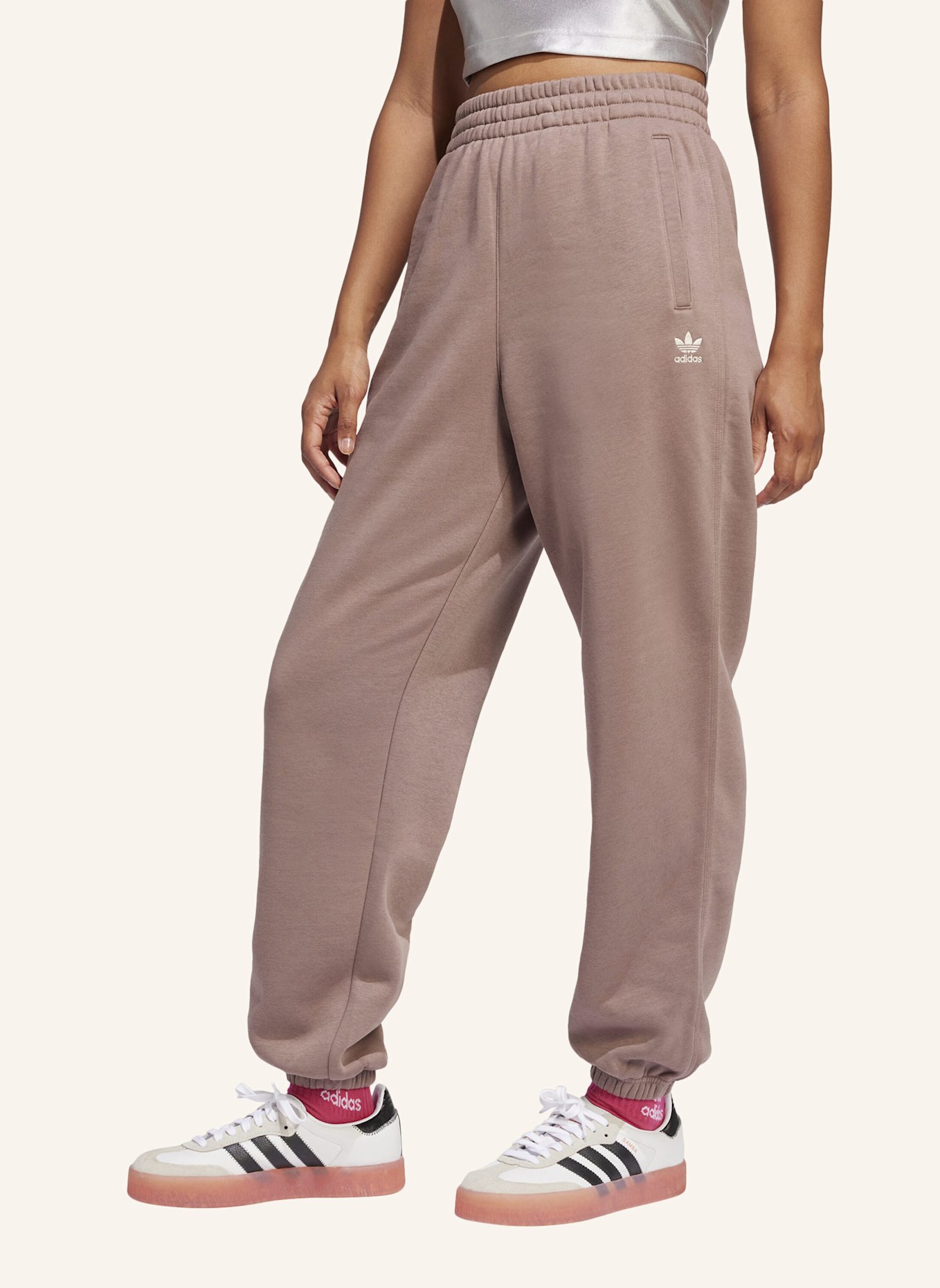 adidas Originals ESSENTIALS LOOSE JOGGINGHOSE: BRAUN