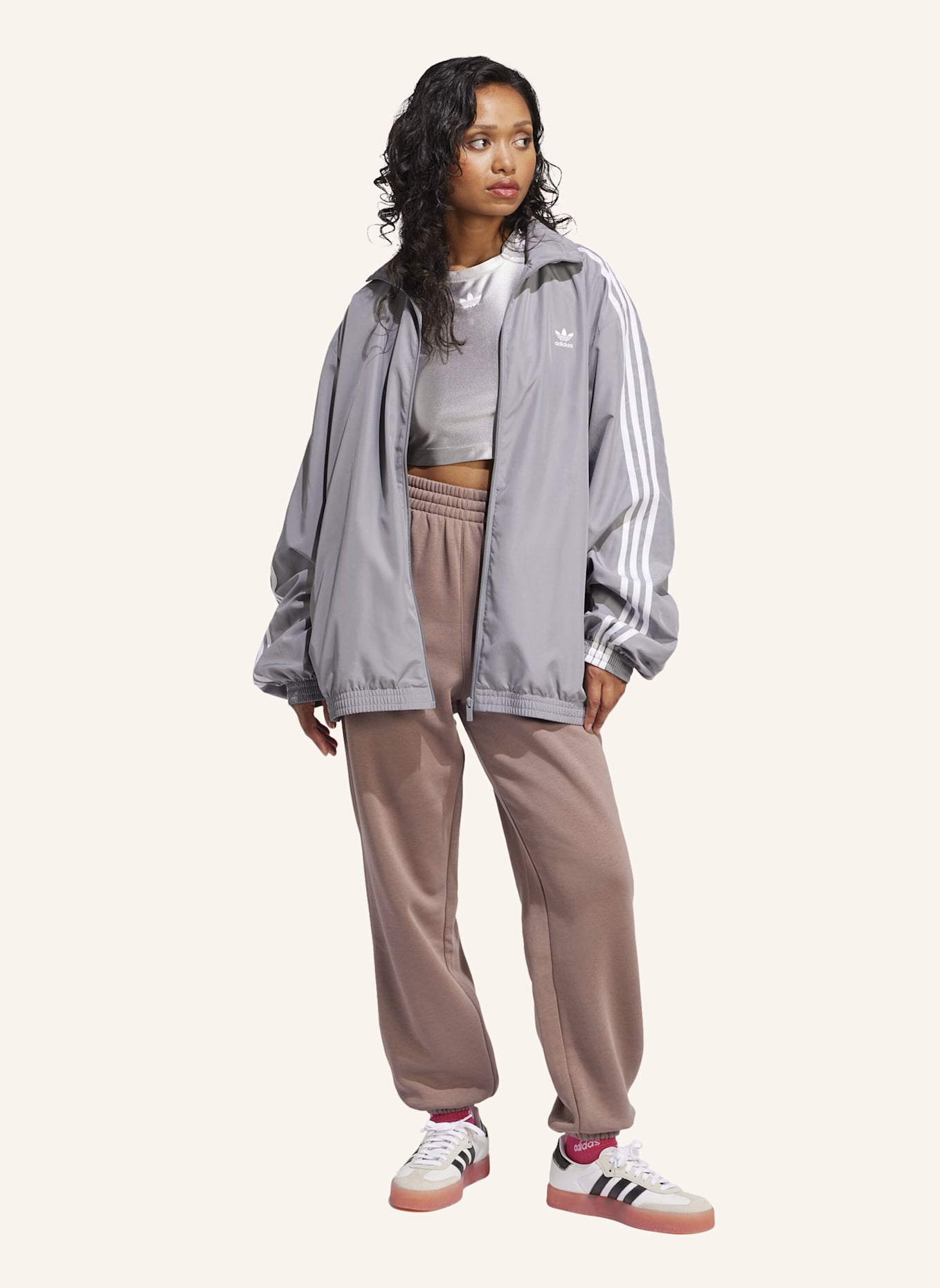 adidas Originals ESSENTIALS LOOSE JOGGINGHOSE: BRAUN