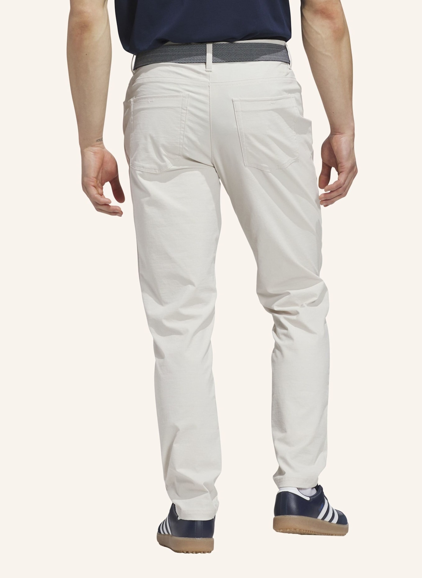 adidas ULTIMATE365 FIVE-POCKET HOSE: BEIGE