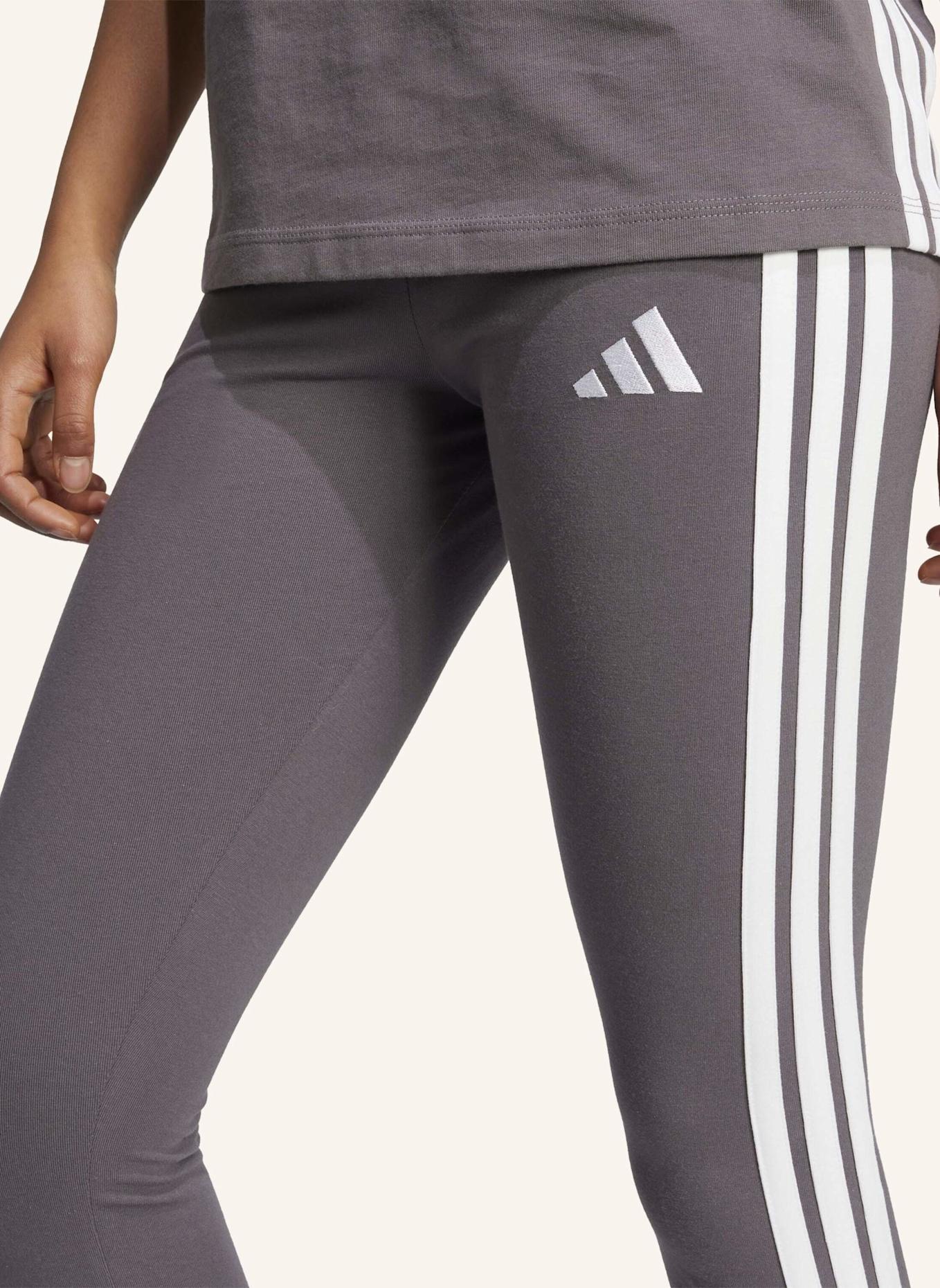 adidas Tights ESSENTIALS 3-STREIFEN: WEISS