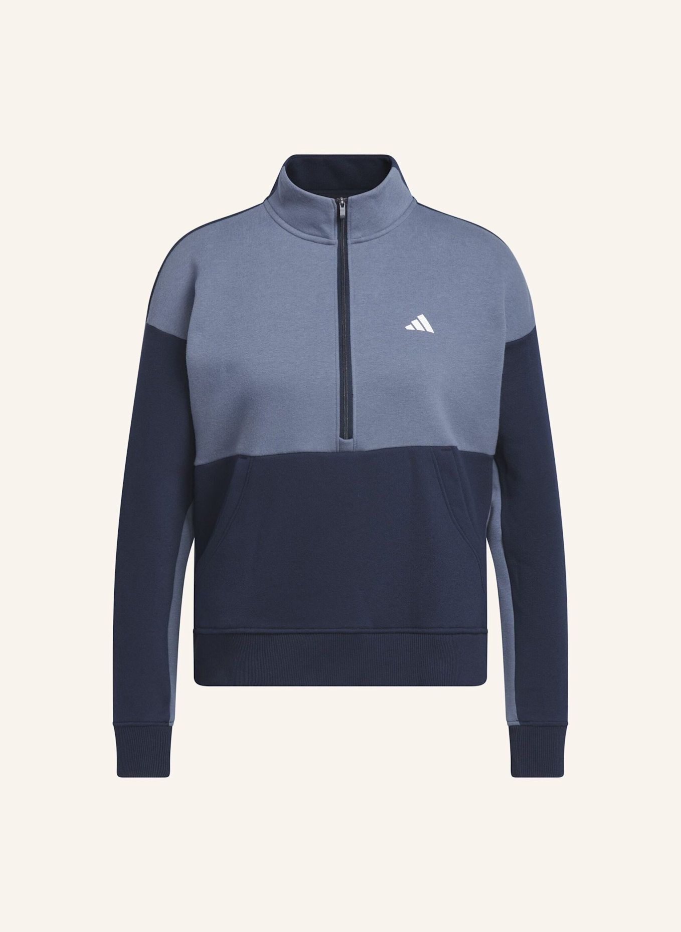 adidas JACKE MIT REISSVERSCHLUSS BIS ZUR BRUST: BLAU