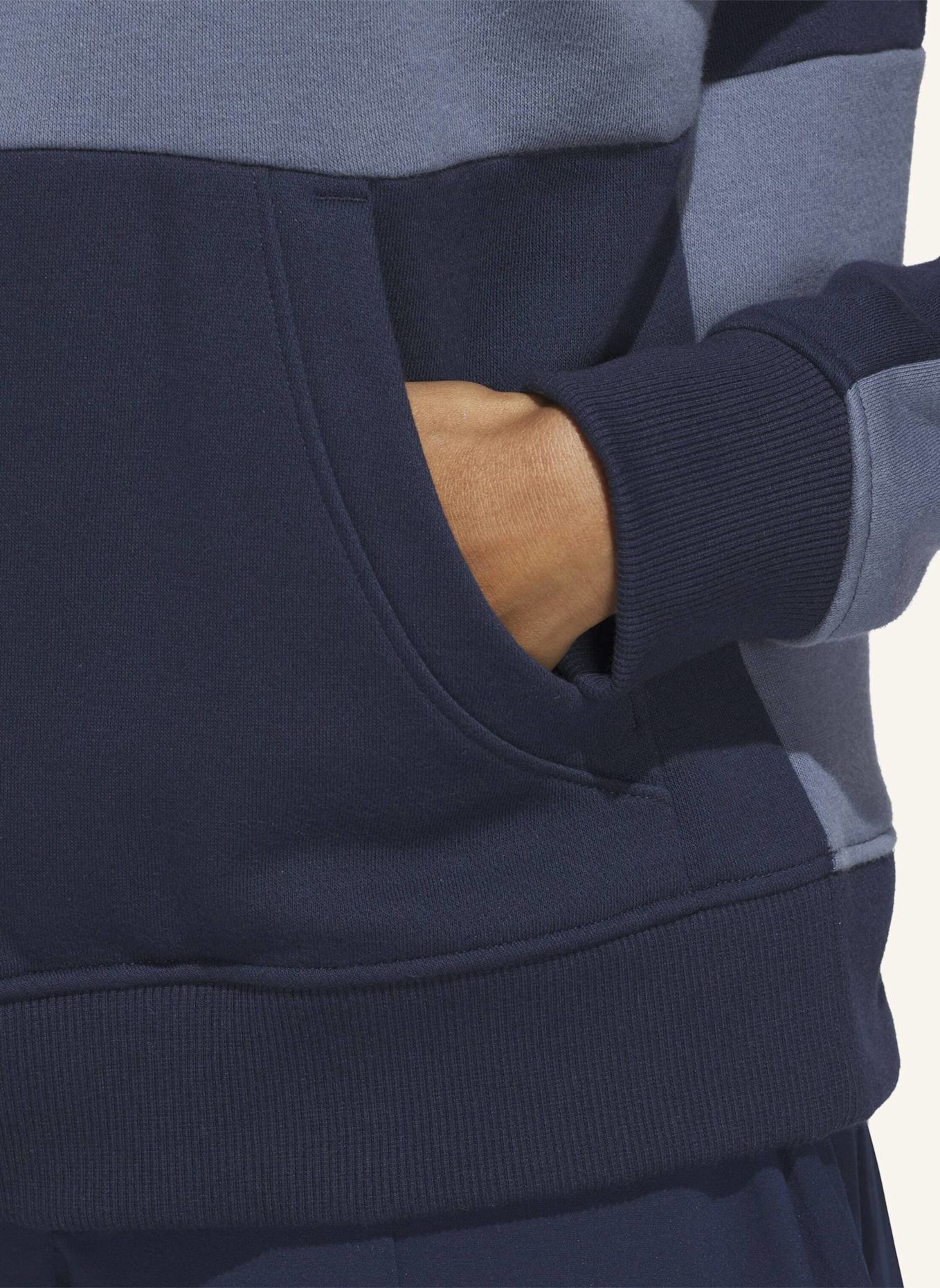 adidas JACKE MIT REISSVERSCHLUSS BIS ZUR BRUST: BLAU