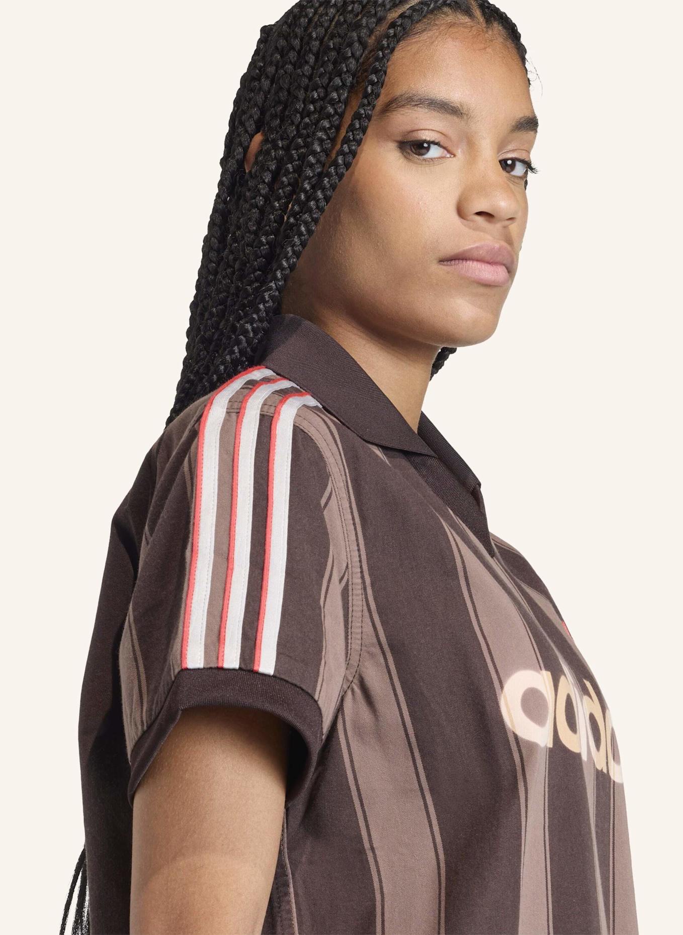 adidas Originals TWILL FUSSBALLTRIKOT: BRAUN