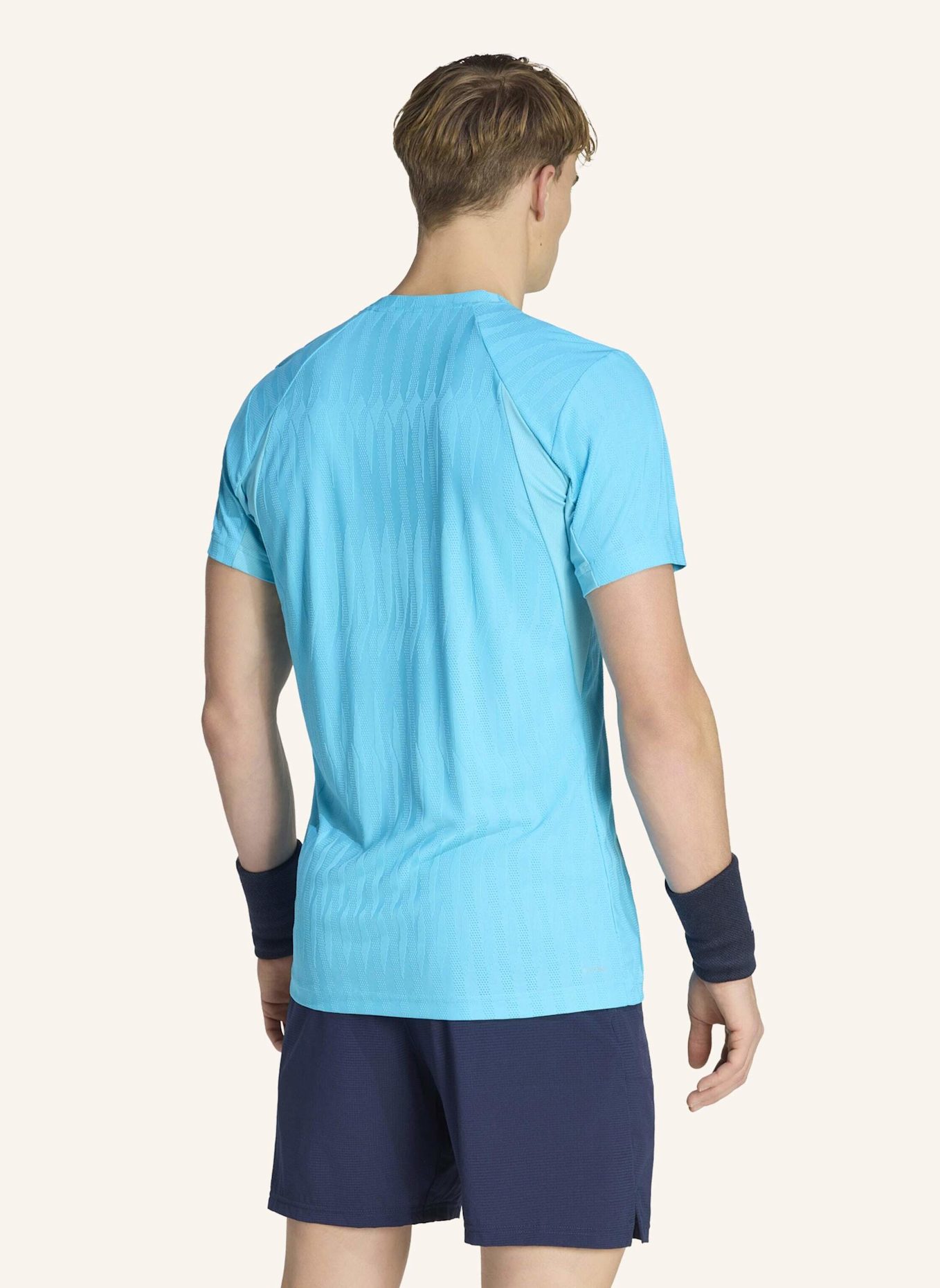 adidas TENNIS CLIMACOOL+ AIRCHILL FREELIFT T-SHIRT: BLAU