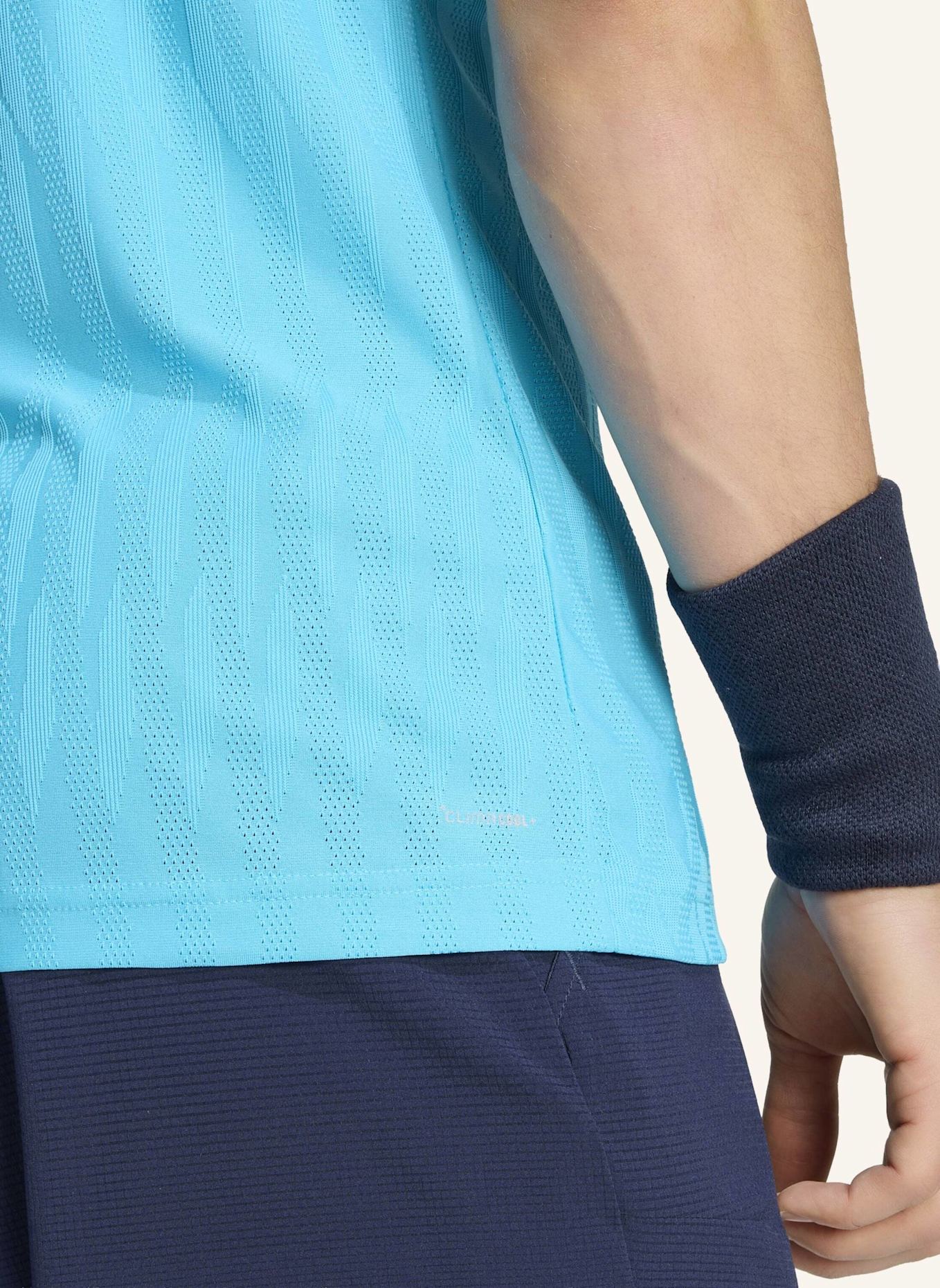 adidas TENNIS CLIMACOOL+ AIRCHILL FREELIFT T-SHIRT: BLAU