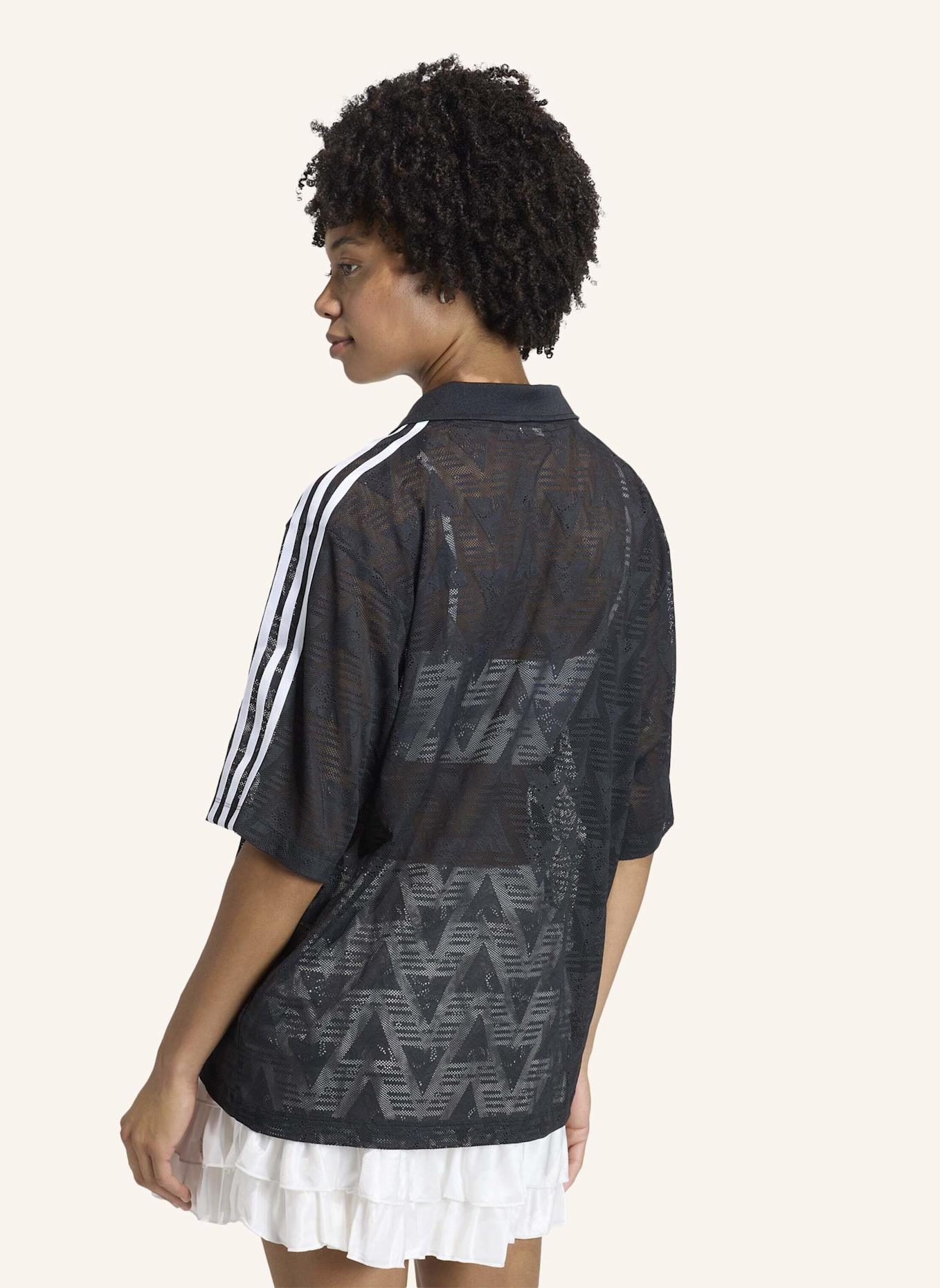adidas Originals LACE FUSSBALLTRIKOT: SCHWARZ