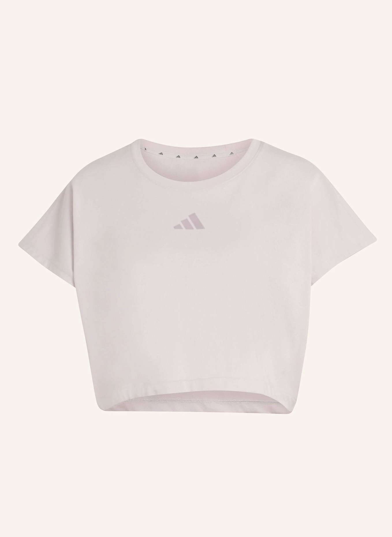 adidas POWER WORKOUT BOXY 3-STREIFEN TANKTOP, KÜRZER GESCHNITTEN: LILA