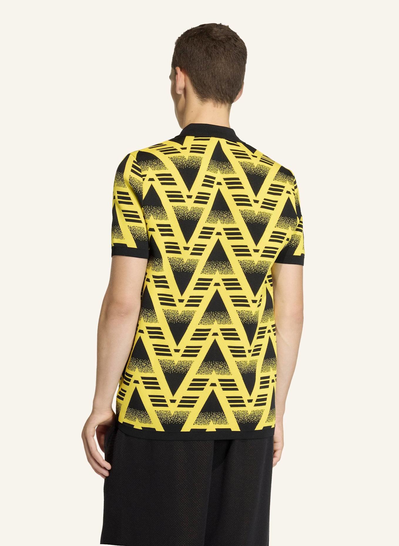 adidas Originals BRUISED BANANA FULLY FASHION KNIT-POLOSHIRT: GELB