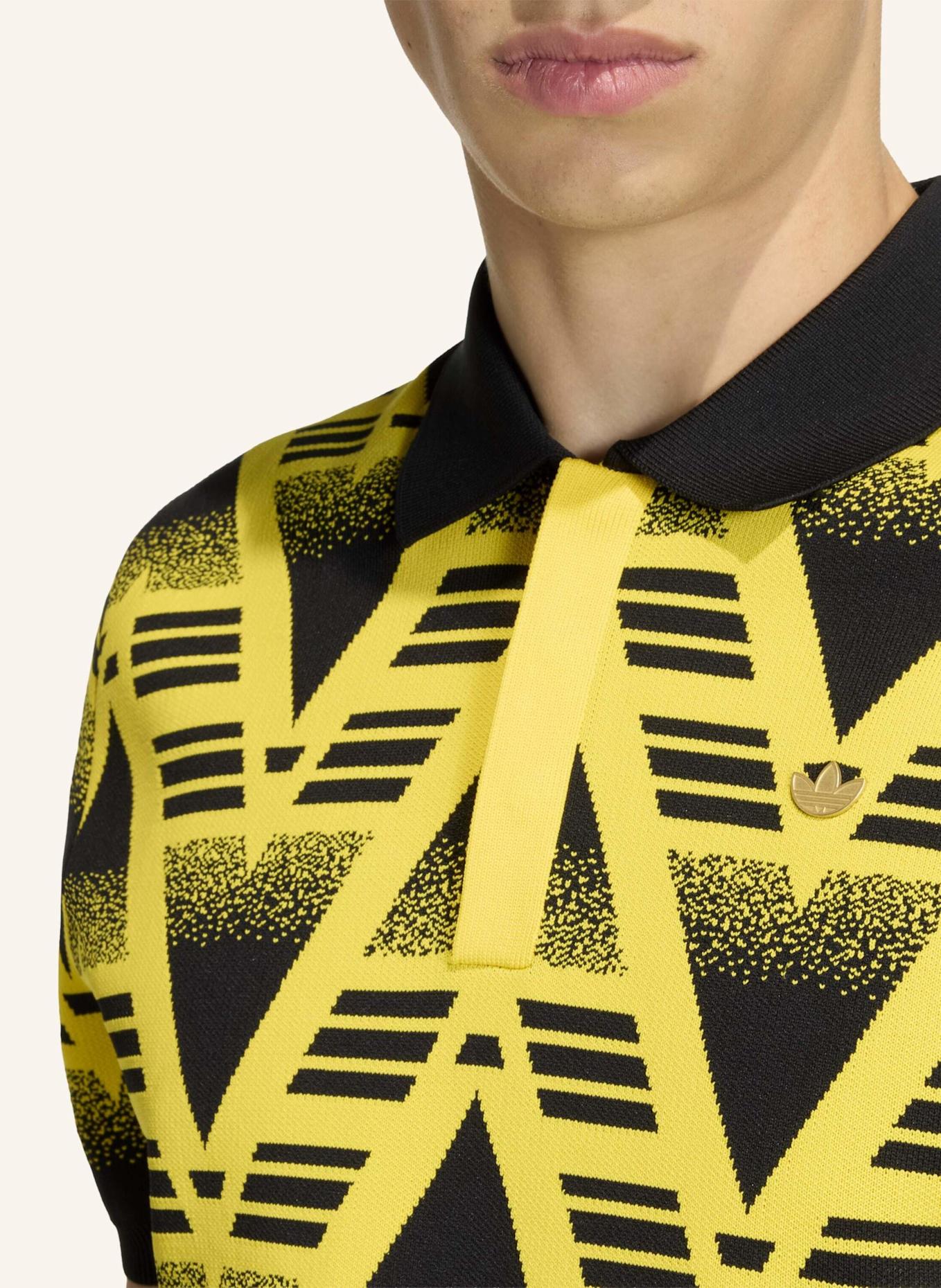 adidas Originals BRUISED BANANA FULLY FASHION KNIT-POLOSHIRT: GELB