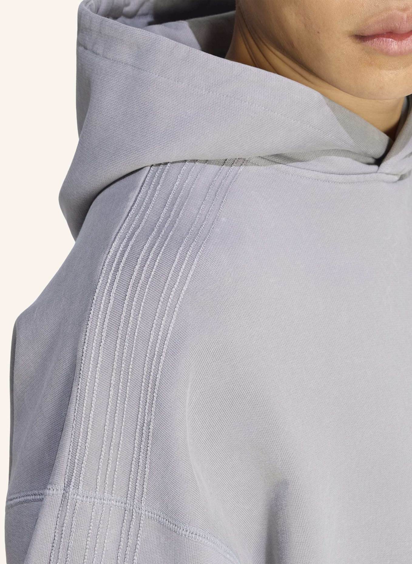 adidas AMG WASHED HOODIE: GRAU