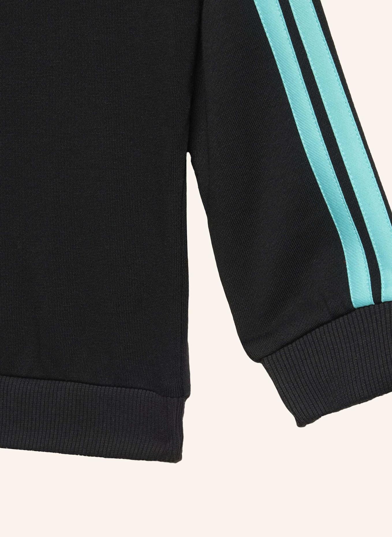 adidas MERCEDES-AMG PETRONAS FORMULA 1 TEAM DNA KIDS JOGGINGANZUG, LANGÄRMLIG: SCHWARZ