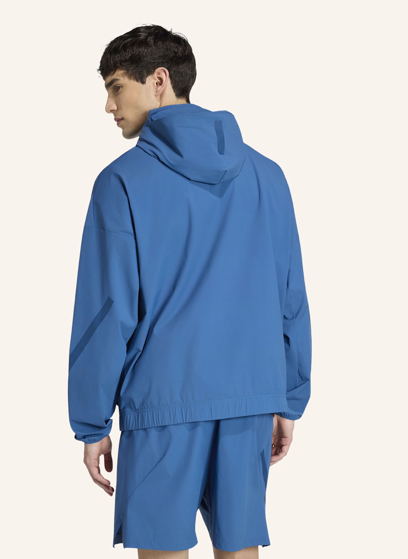 adidas ADIDAS Z.N.E. WOVEN TRAININGSJACKE: BLAU