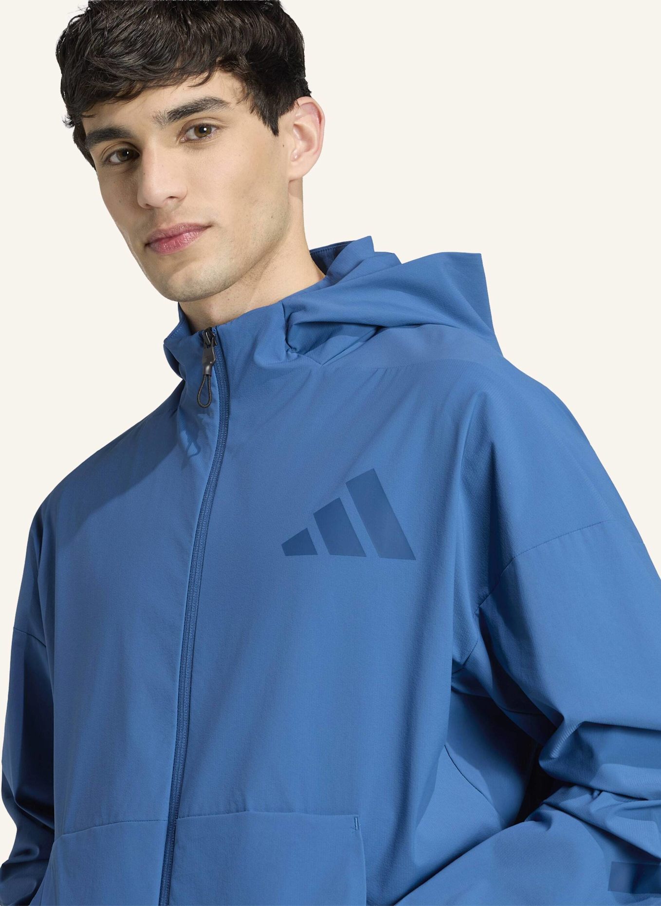 adidas ADIDAS Z.N.E. WOVEN TRAININGSJACKE: BLAU